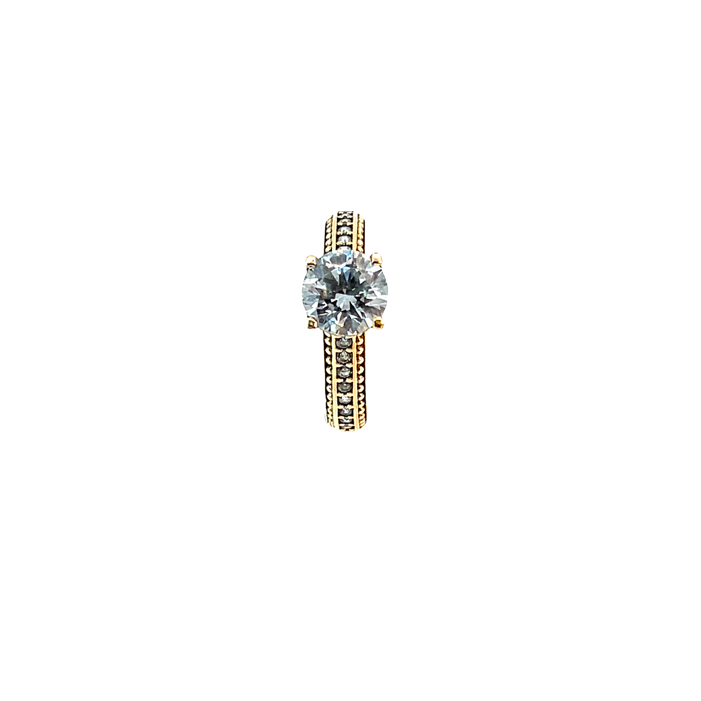 Ring Gelbgold 585 / 14 Karat Frabst. Gr. 53 Nr. 6589