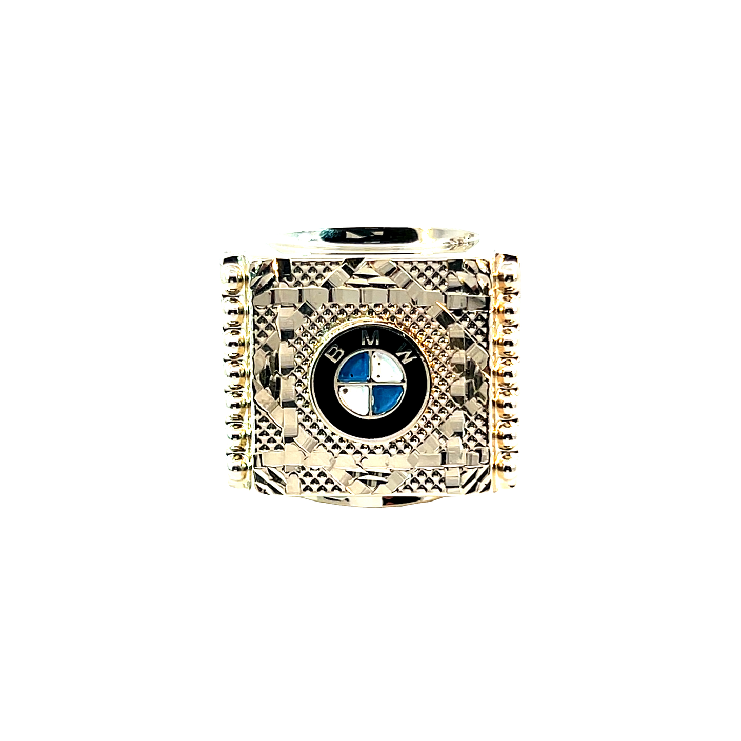 Herrenring Gelbgold 585 / 14 Karat "BMW" Nr. 6575