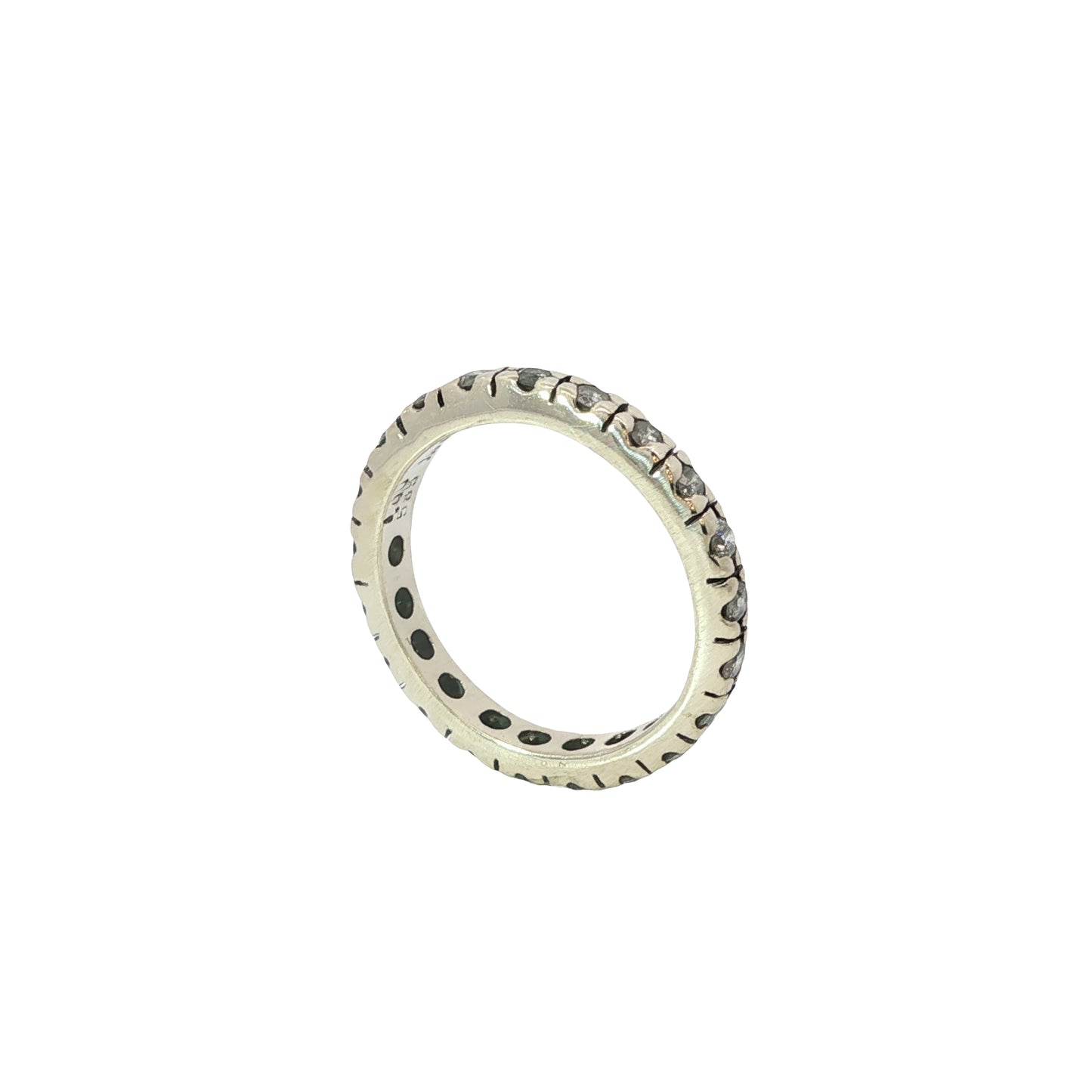 Memoire Ring Weißgold 585 / 14 Karat Brill. Nr. 6522