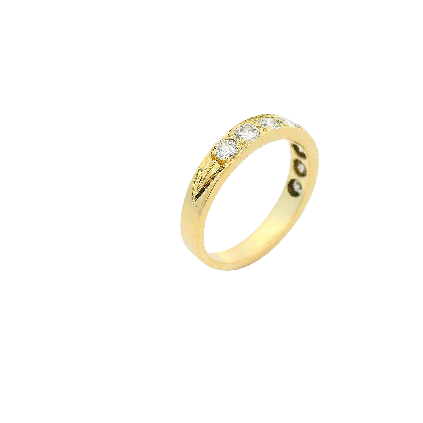 Ring Gelbgold 585 / 14 Karat mit Brill. 0,48 ct Gr. 51,5 Nr. 6730