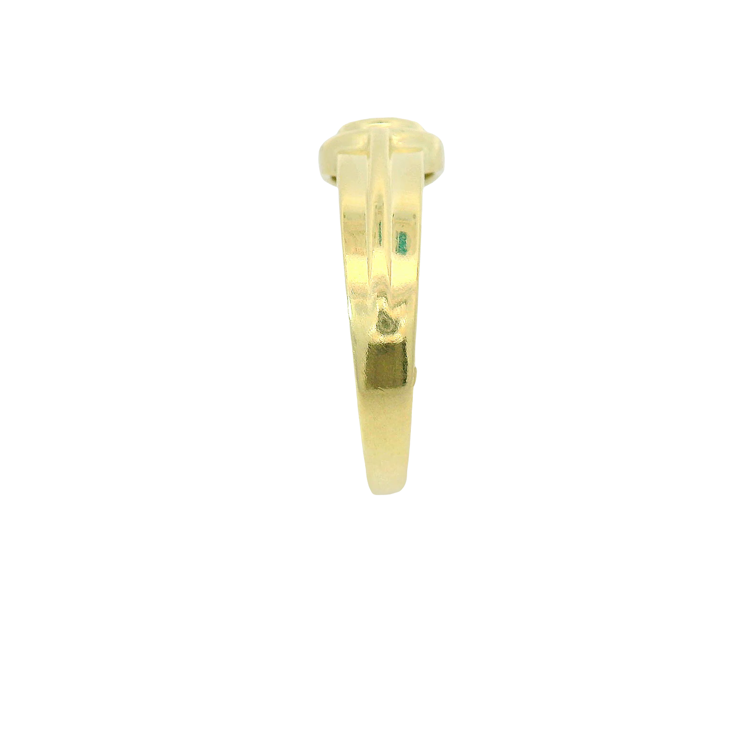 Solitärring Gelbgold 585 / 14 Karat mit Brillant Gr. 58,5 Nr. 6759