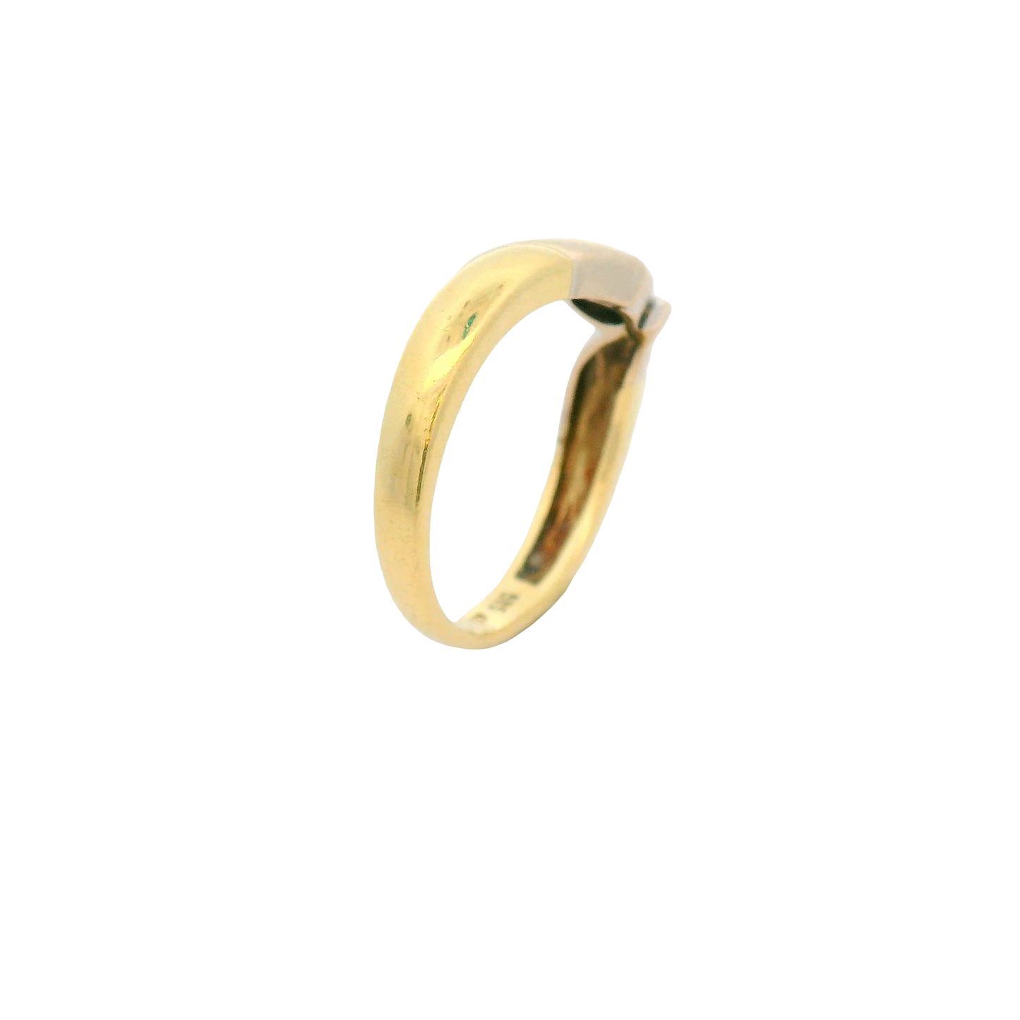 Ring Gelbgold 585 / 14 Karat mit Brill. Gr. 54 Nr. 6782