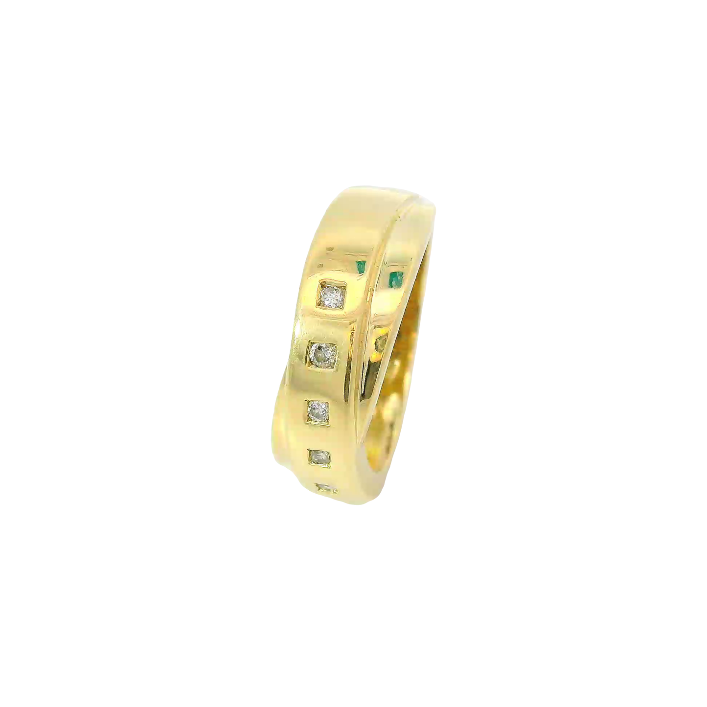 Ring Gelbgold 585 / 14 Karat mit Brillanten Gr. 53 Nr. 6725