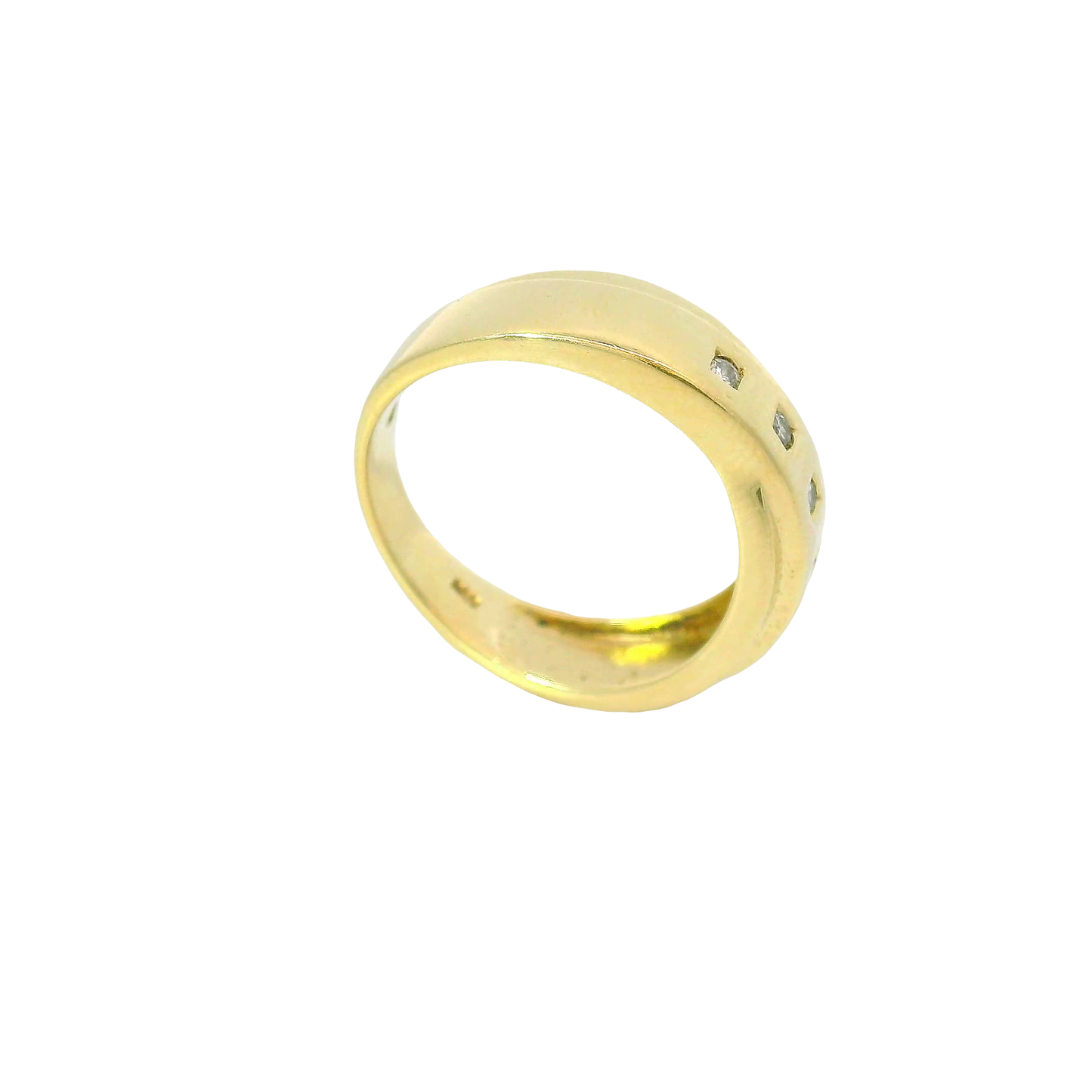 Ring Gelbgold 585 / 14 Karat mit Brillanten Gr. 53 Nr. 6725