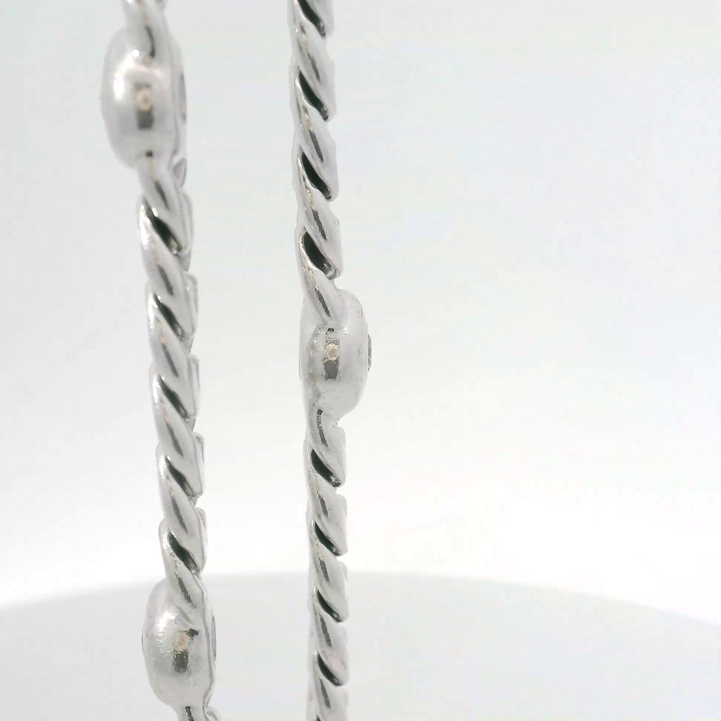 Armband Weißgold 750 / 18 Karat mit Brill. L: 190 mm Nr. 6744