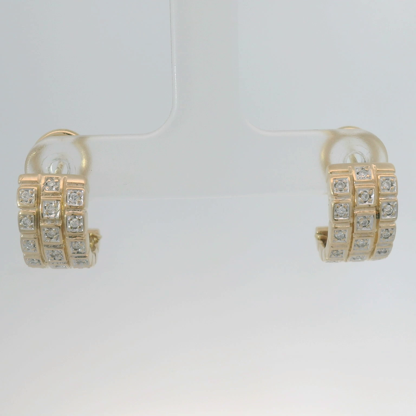 P. Creolen Gelbgold 585 / 14 Karat Nr. 6750