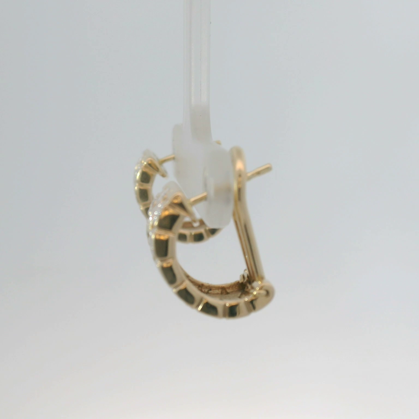 P. Creolen Gelbgold 585 / 14 Karat Nr. 6750