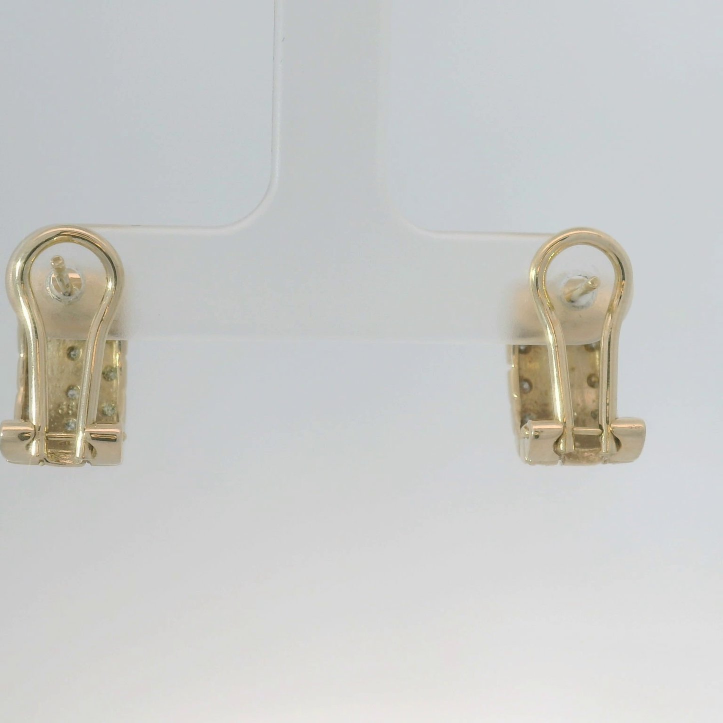 P. Creolen Gelbgold 585 / 14 Karat Nr. 6750