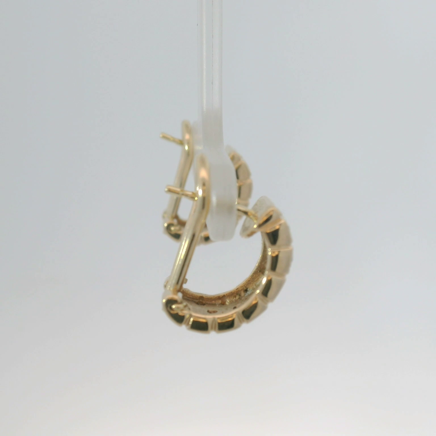 P. Creolen Gelbgold 585 / 14 Karat Nr. 6750