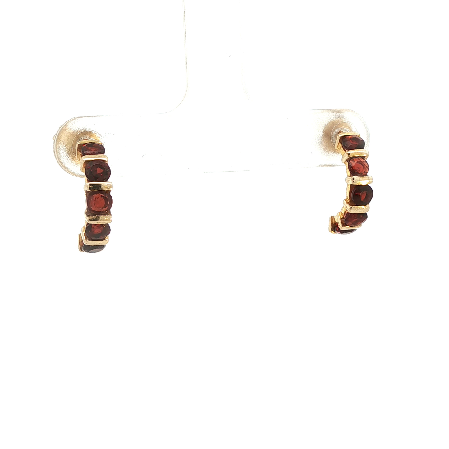 P. Creolen Gelbgold 375 / 9 Karat L: 14,5 mm Nr. 6716