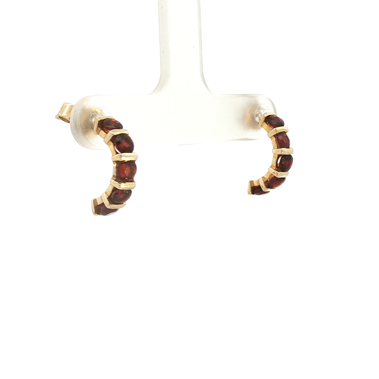 P. Creolen Gelbgold 375 / 9 Karat L: 14,5 mm Nr. 6716