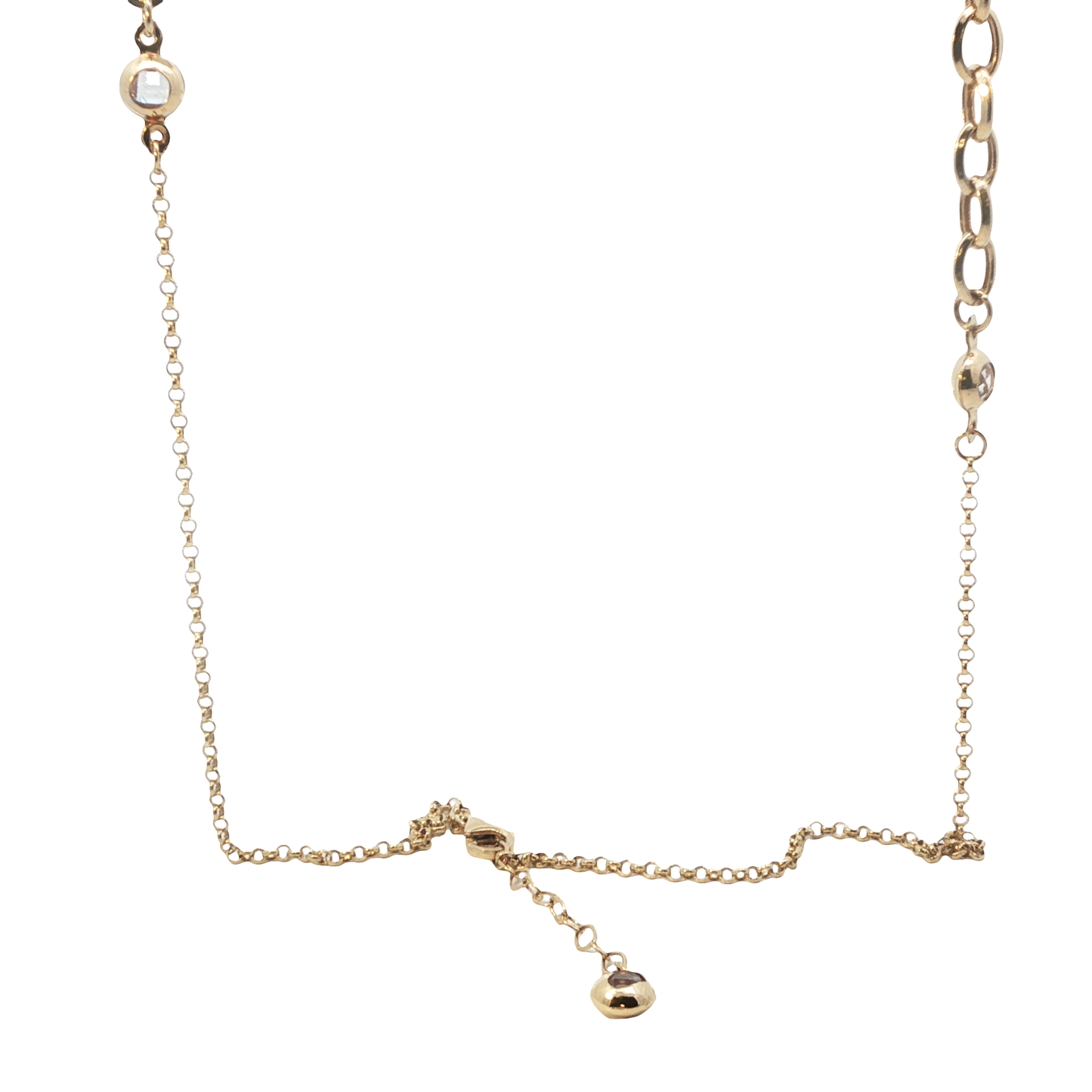 Collier Gepard Gelbgold 585 / 14 Karat L: 50 cm Nr. 6718