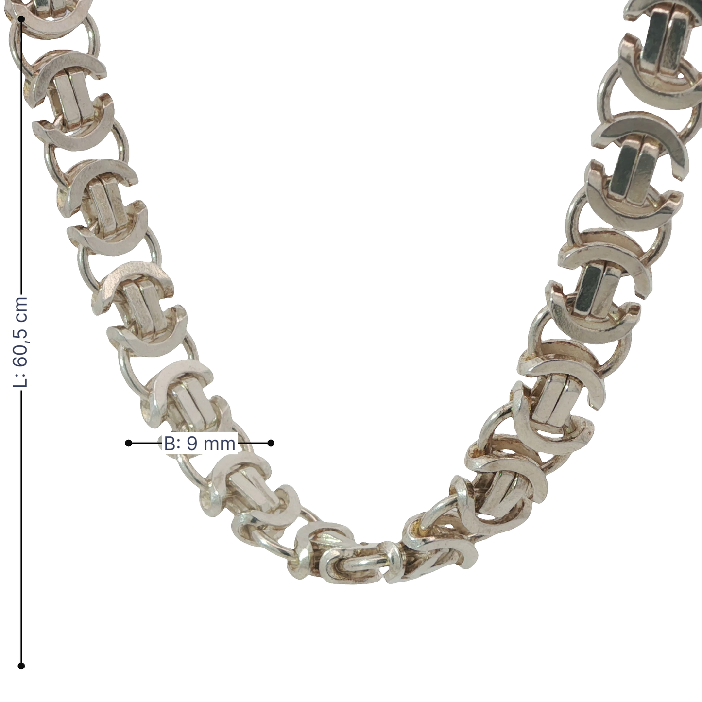 Kette Silber 925 L: 60,5 cm Nr. 6772