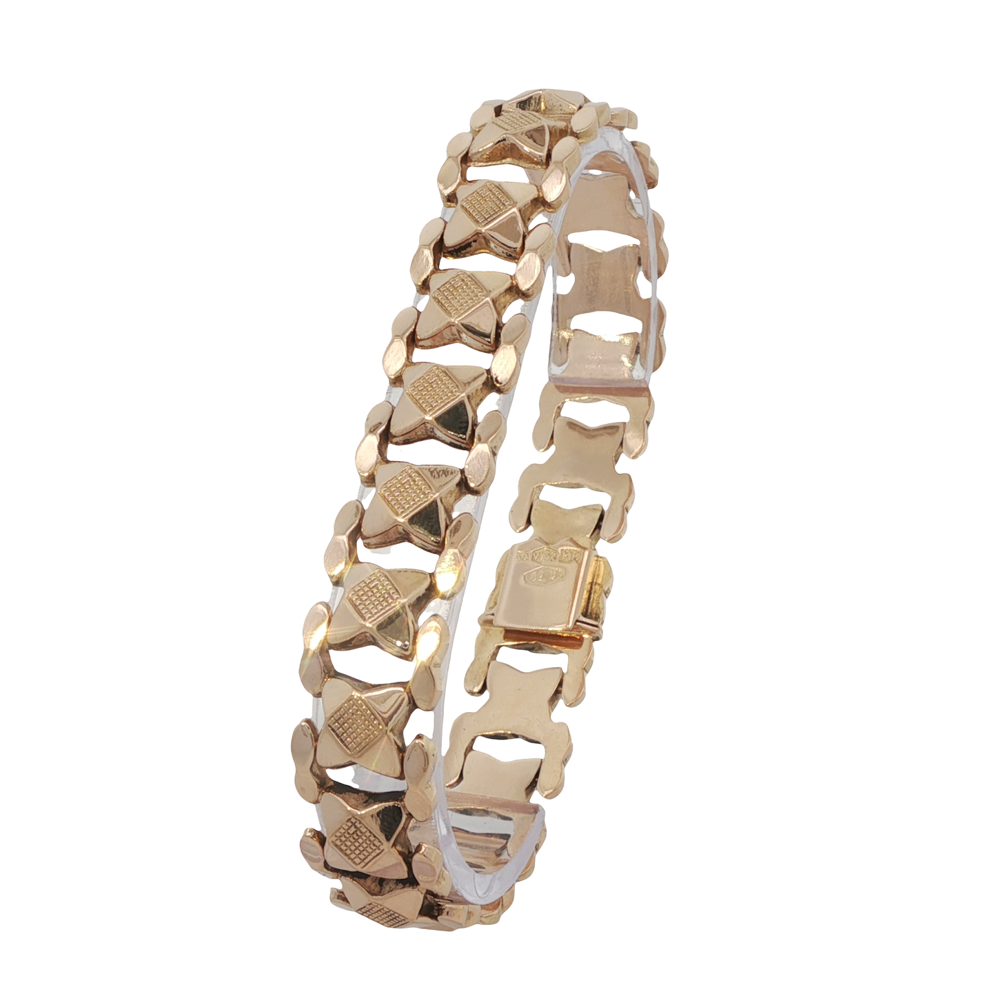 Armband Roségold 750 / 18 Karat L: 19,5 cm Nr. 6849
