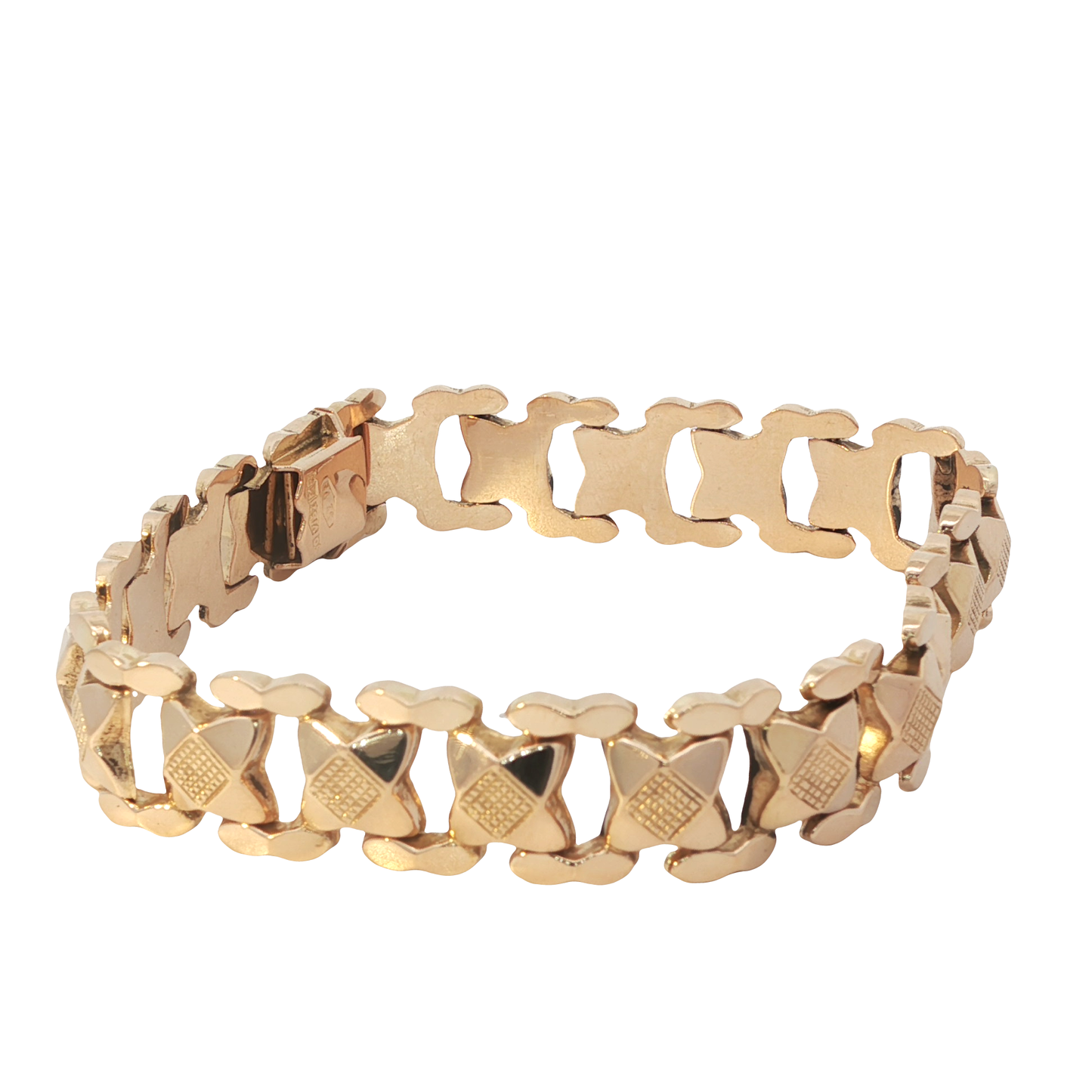 Armband Roségold 750 / 18 Karat L: 19,5 cm Nr. 6849
