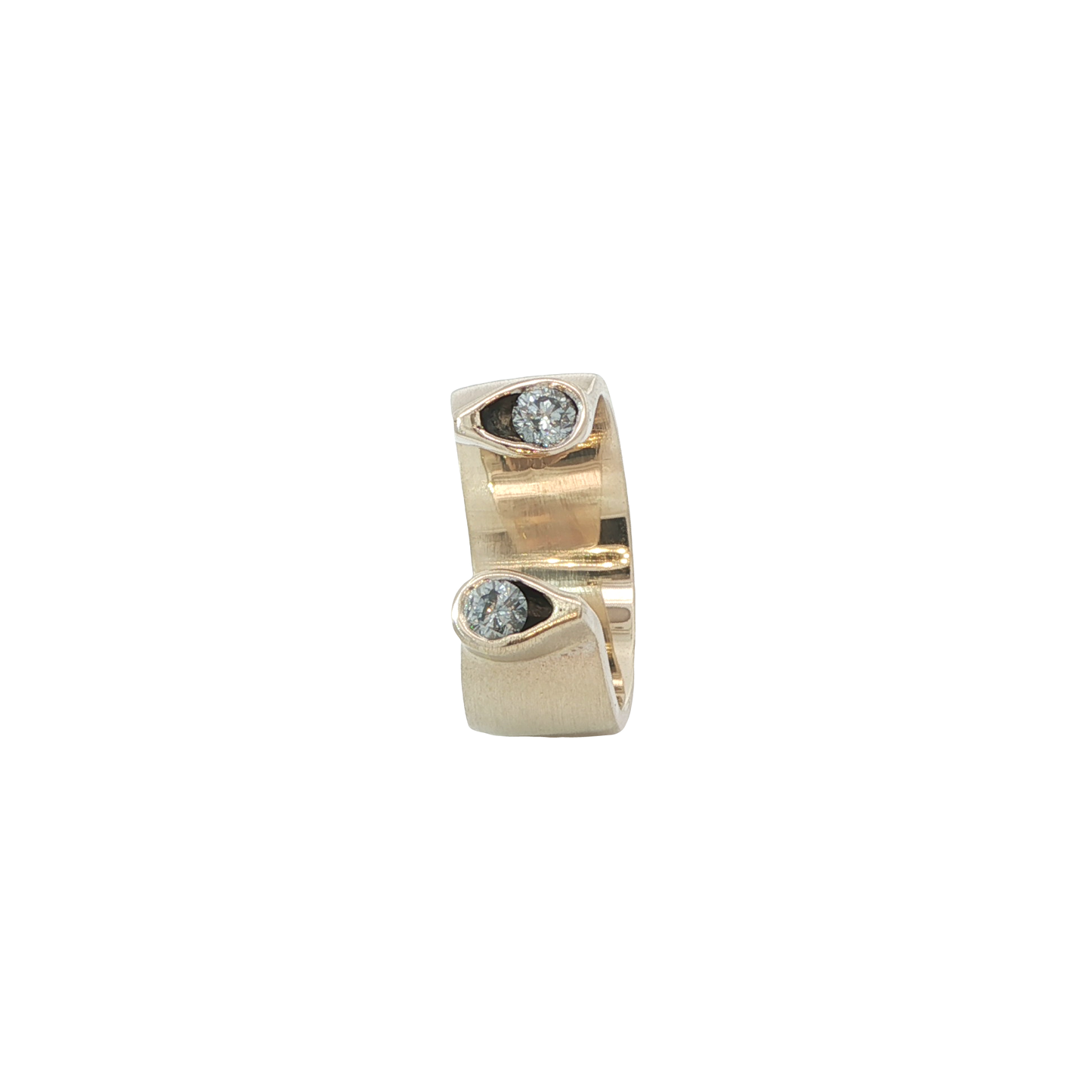Ring Gelbgold 750 / 18 Karat mit Brill. 0,3 ct Gr. 51 Nr. 6827