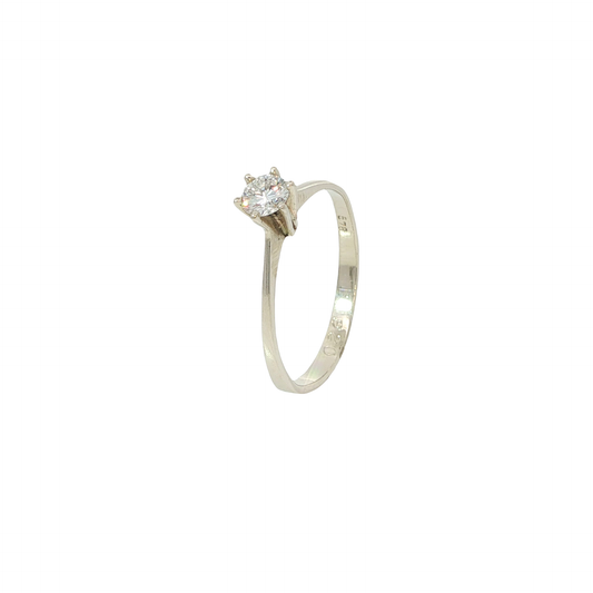 Ring Gelbgold 585 / 14 Karat mit Diamant 0,26 ct Nr. 5315