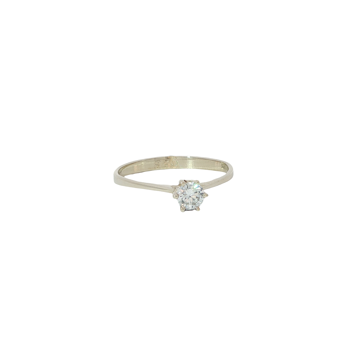 Ring Gelbgold 585 / 14 Karat mit Diamant 0,26 ct Nr. 5315