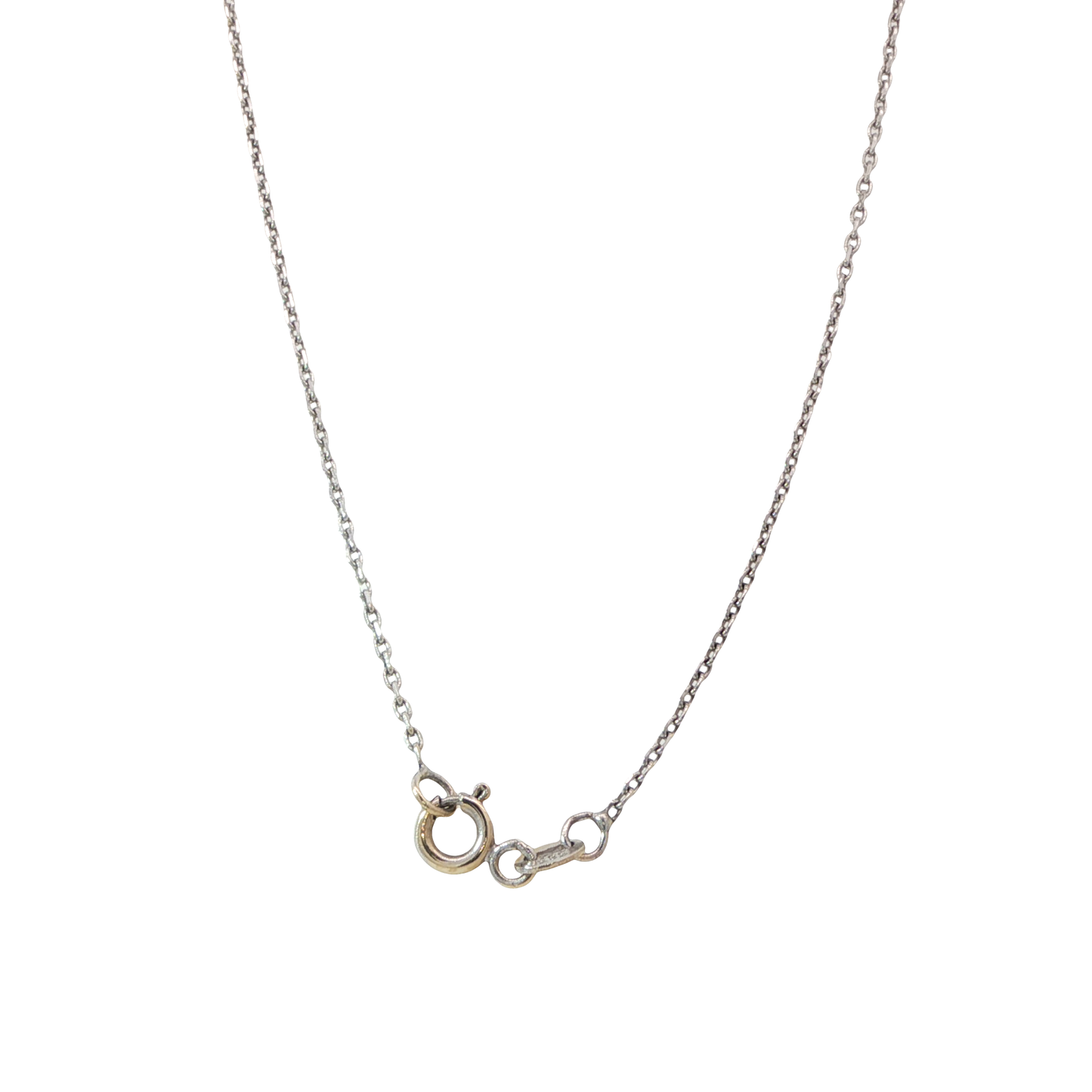 Set Weißgold 585 / 14 Karat Kette mit Anhänger und Ring Nr. 6366