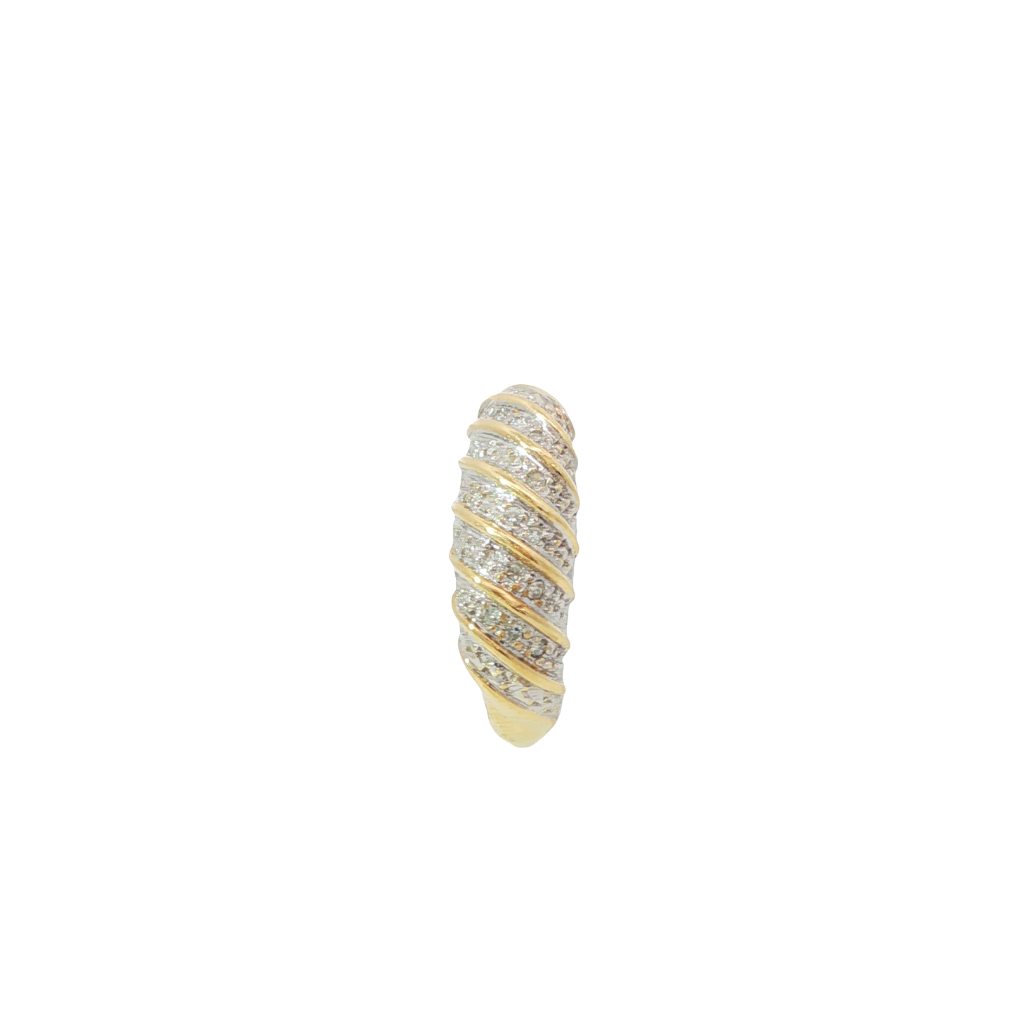 Ring Gelbgold 750 / 18 Karat mit Brill. ca. 0,075 ct Gr. 55 Nr. 5038