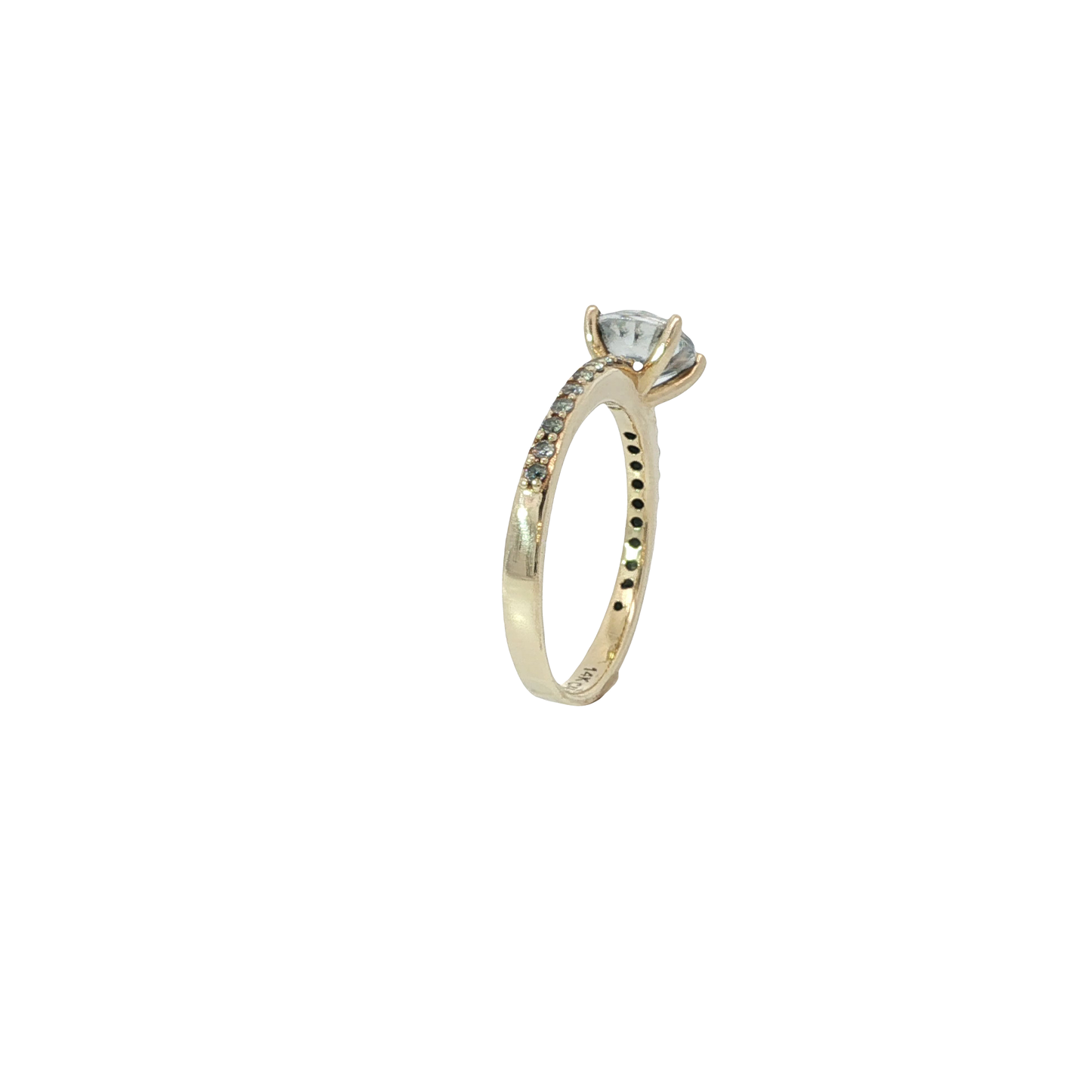 Ring Gelbgold 585 / 14 Karat Gr. 51 Nr. 6937
