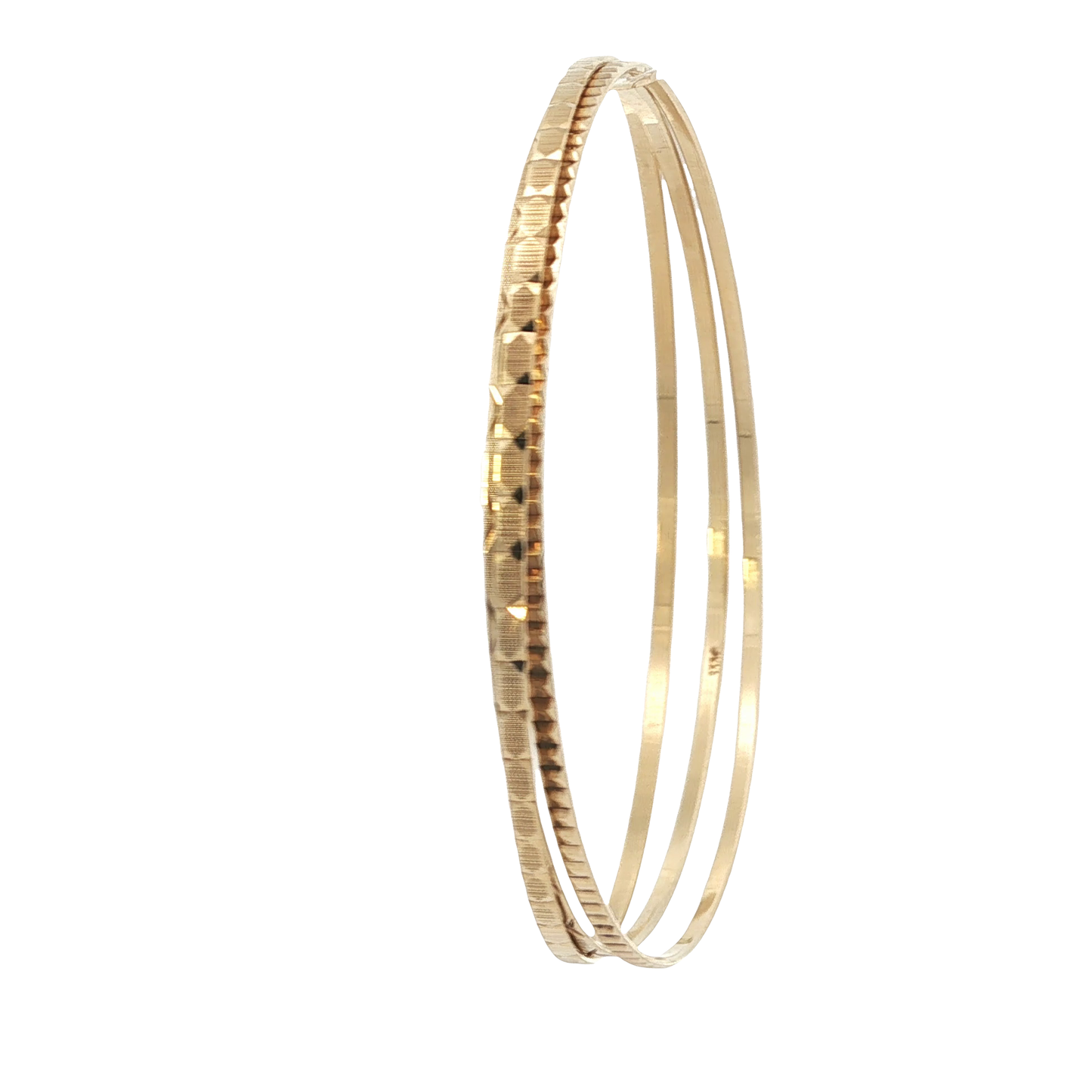 3er Armreif Gelbgold 333 / 8 Karat 68 mm Nr. 6908