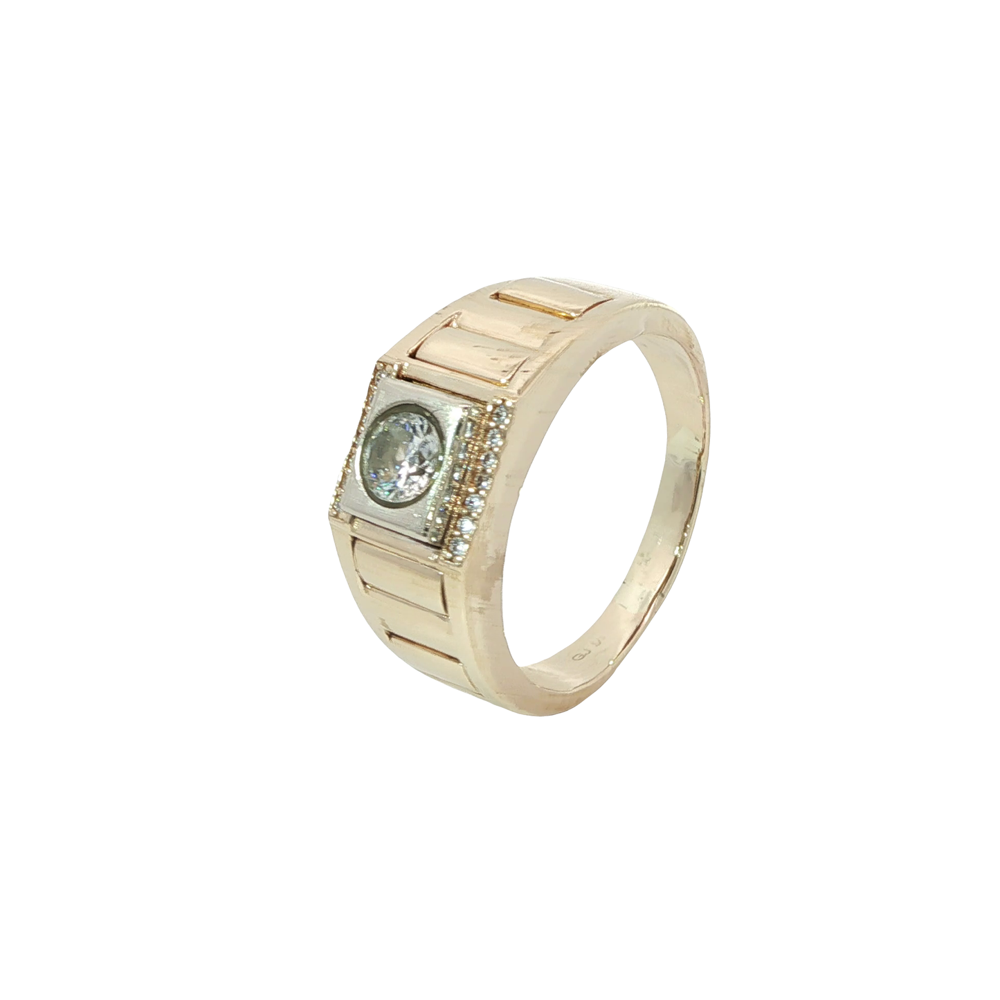 Ring Herren 585 / 14 Karat Gr. 73 Nr. 6939