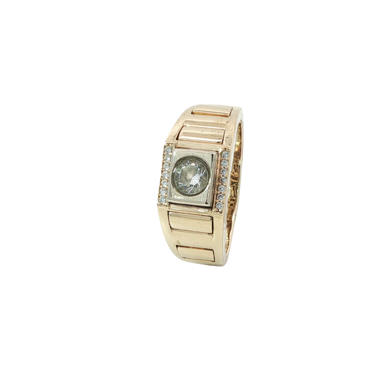 Ring Herren 585 / 14 Karat Gr. 73 Nr. 6939