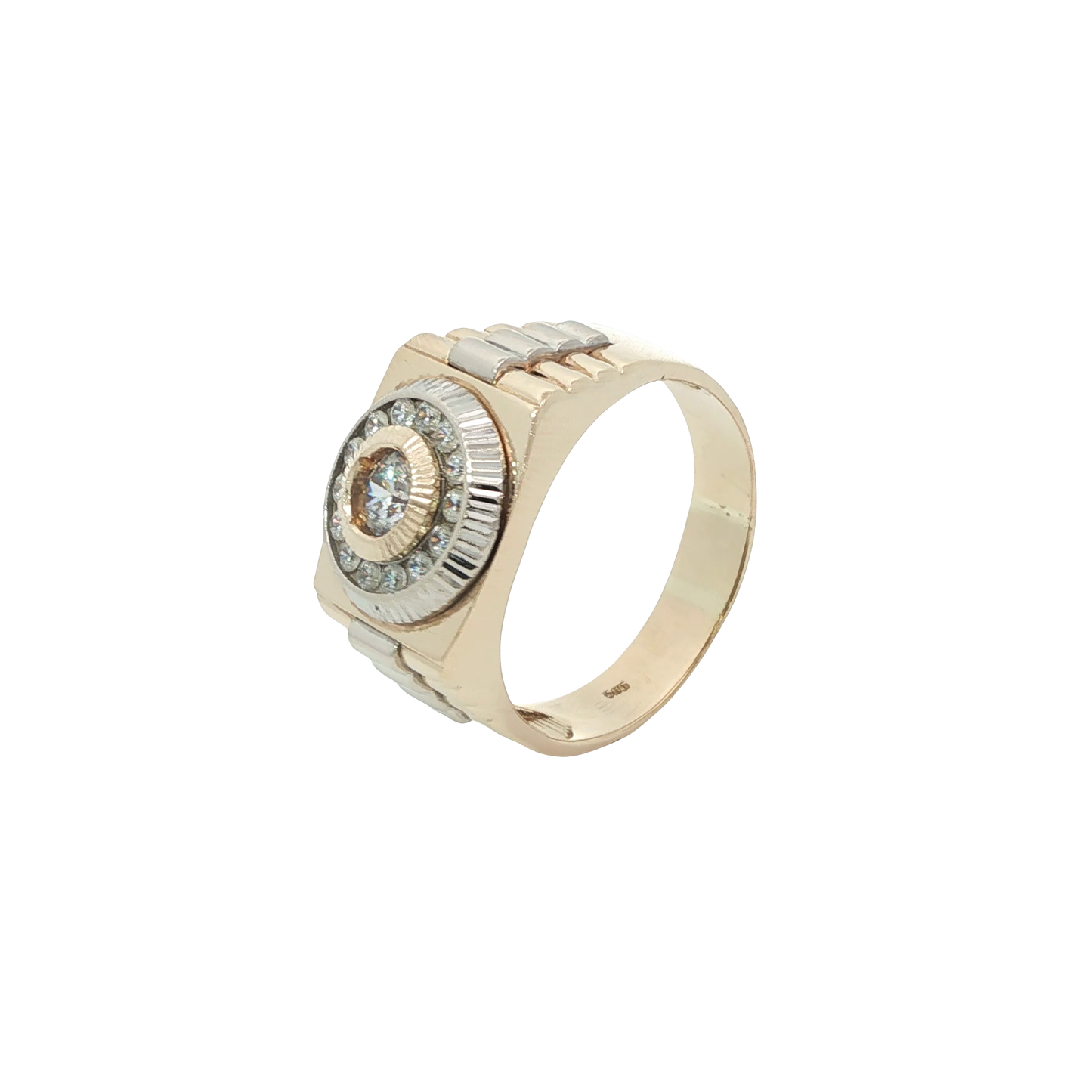 Ring Herren 585 / 14 Karat Gr. 70 Nr. 6938