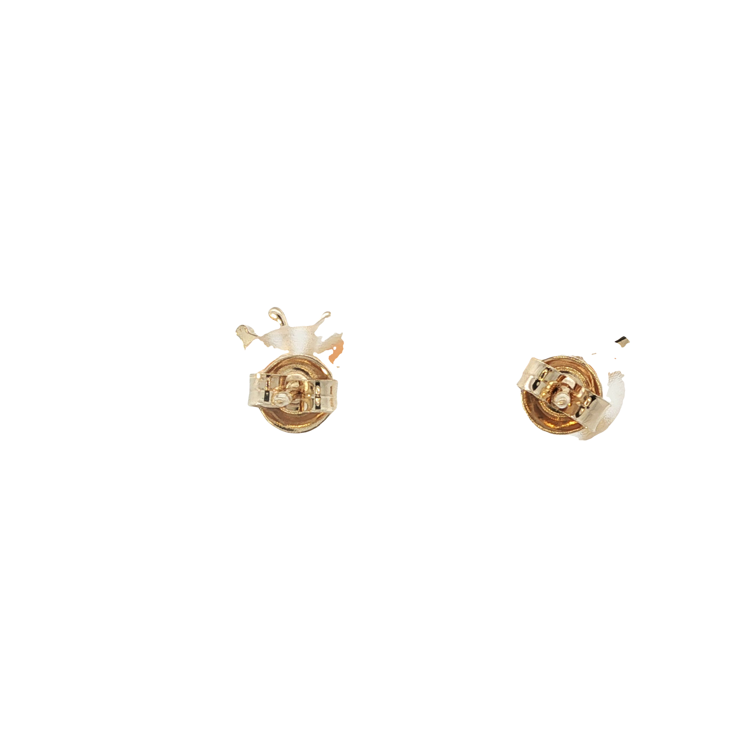 P. Ohrringe Schmetterling Gelbgold 585 / 14 Karat Nr. 6947