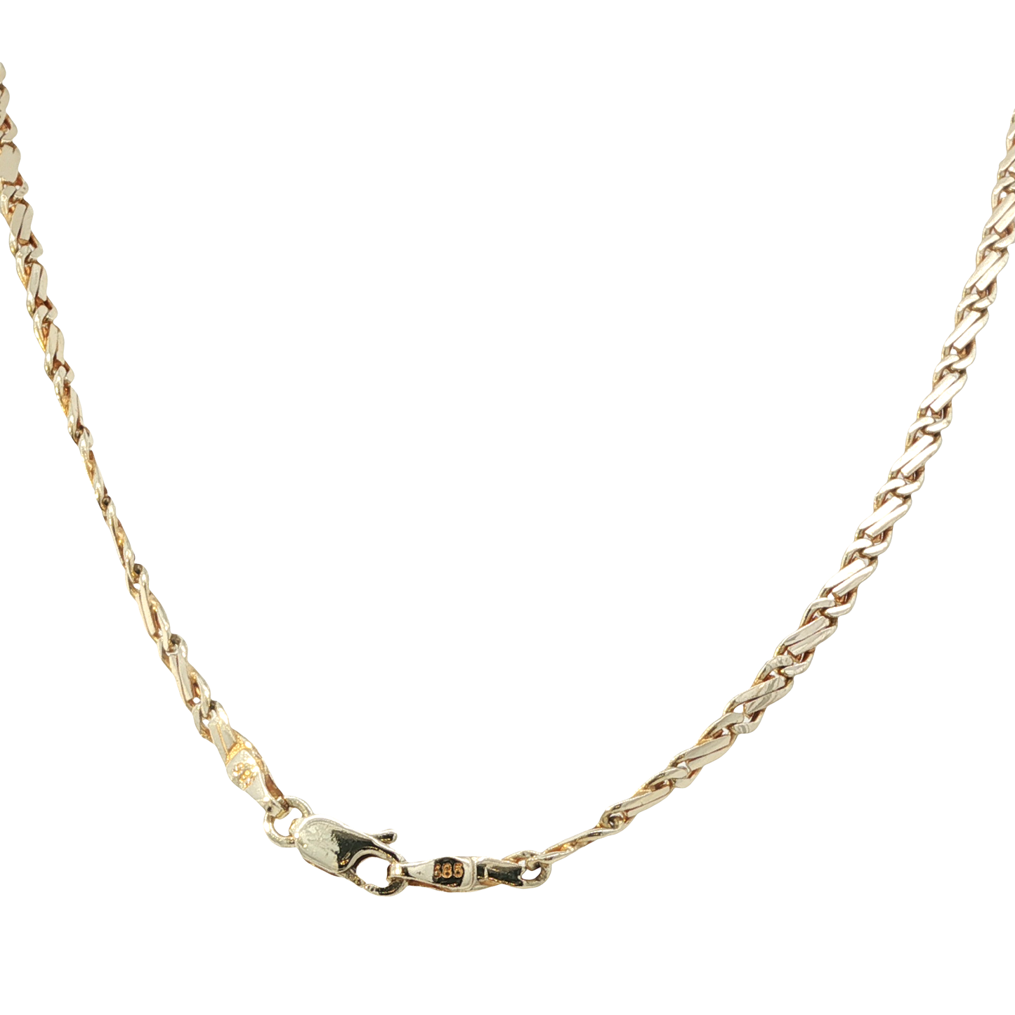 Collier Gelbgold 585 / 14 Karat D&G L: 52 cm Nr. 6853