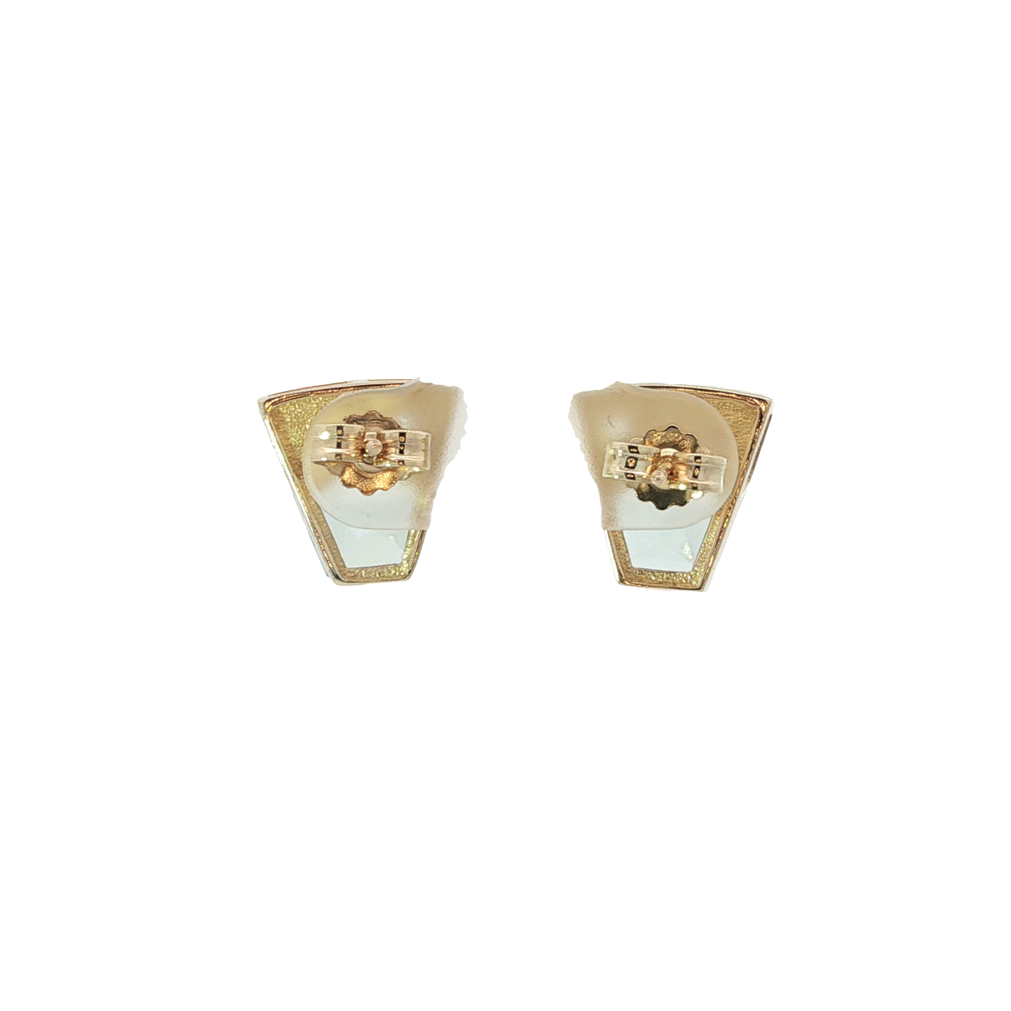 P. Ohrstecker Gelbgold 333 / 8 Karat  L: 12mm Nr. 6855