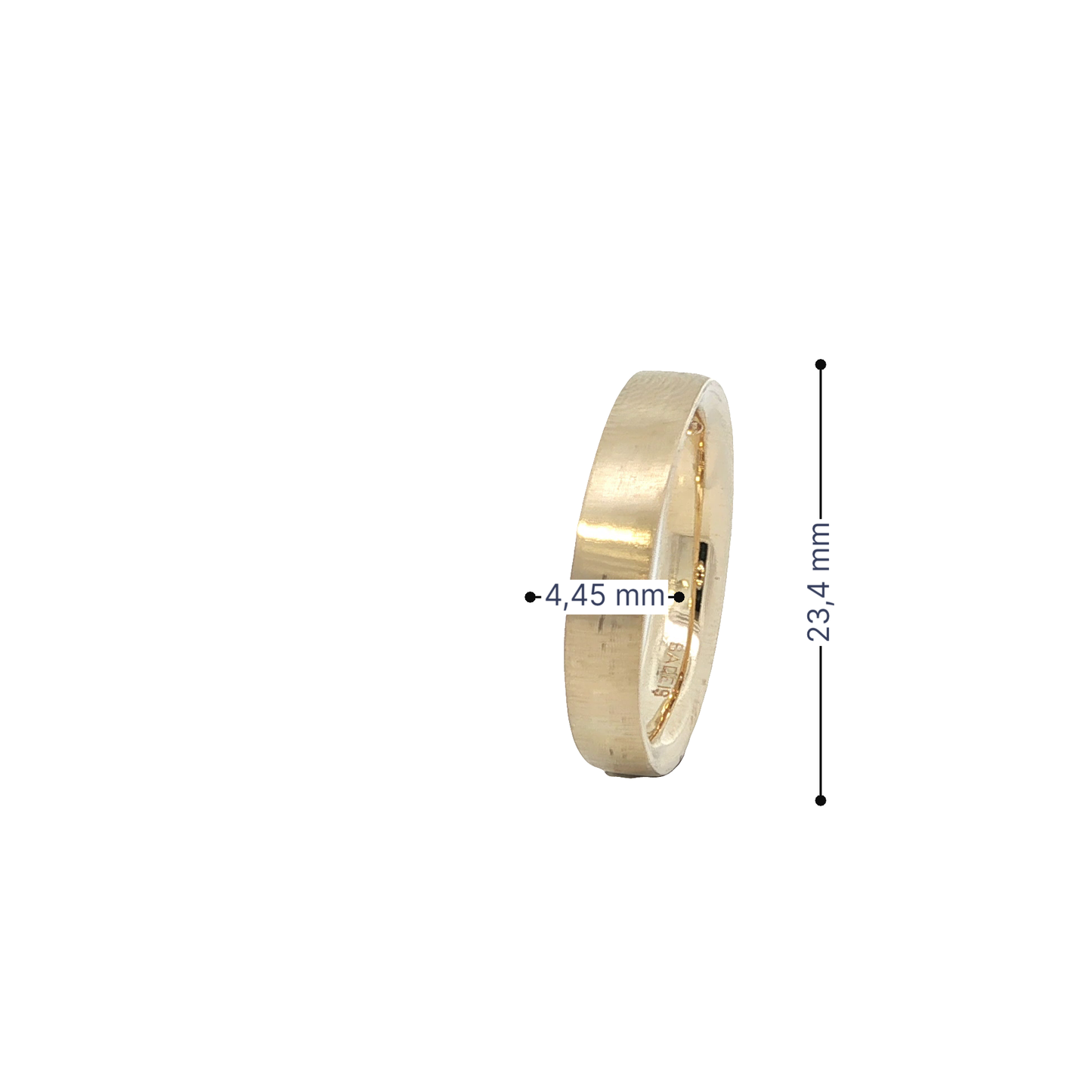 Ring Gelbgold 585 / 14 Karat mit Brillant Gr. 59,5 Nr. 6816