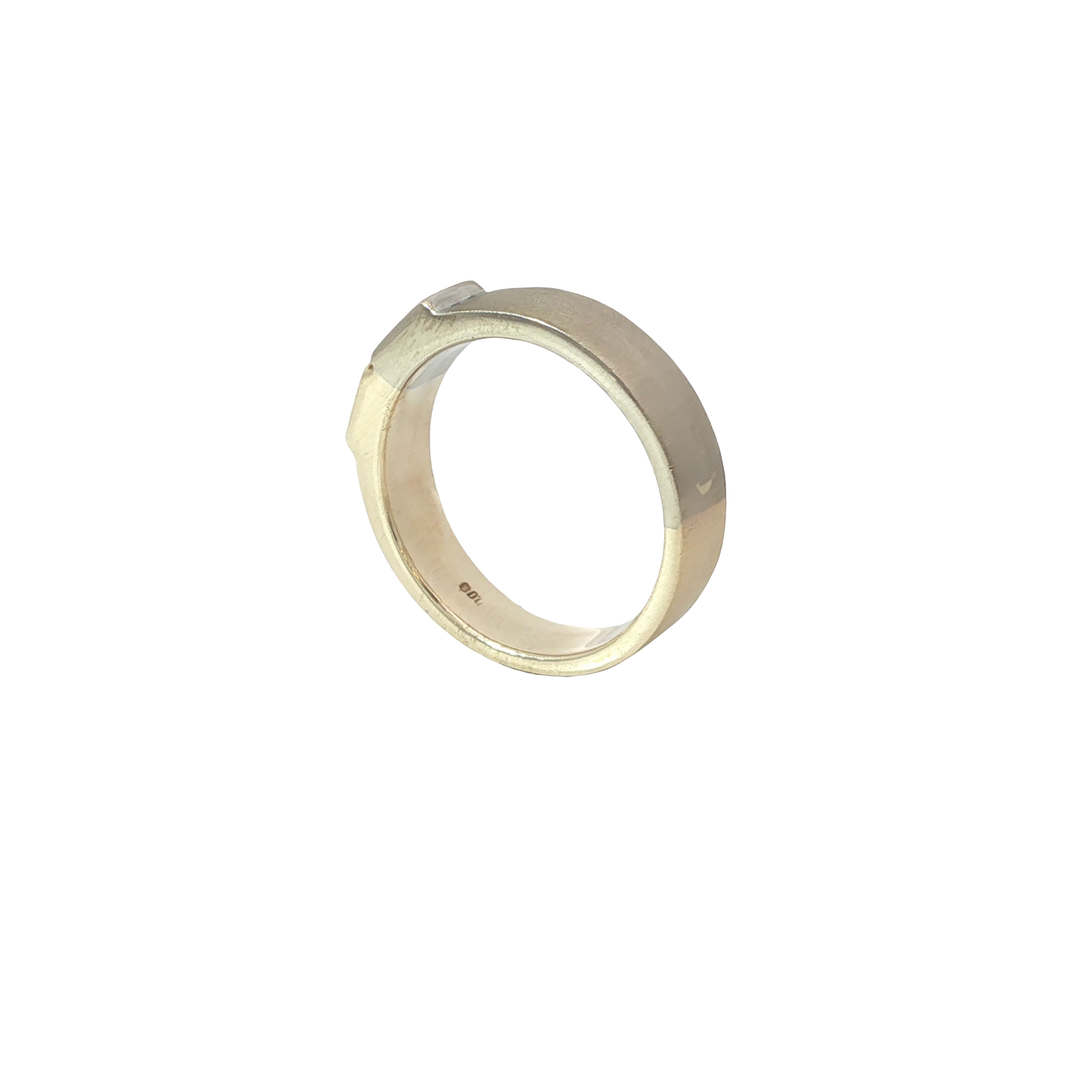 Ring Bicolor 585 / 14 Karat mit Brillanten Nr. 6468