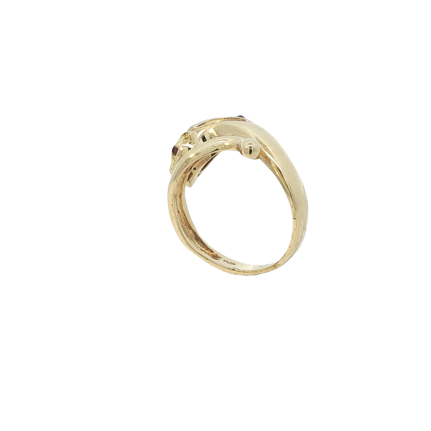 Ring "Panther" Gelbgold 750 / 18 Karat mit Diamanten Gr. 52 Nr. 6866