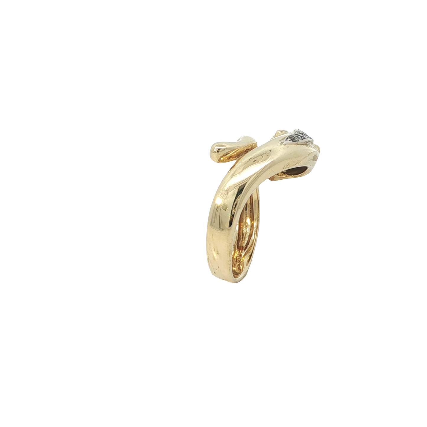 Ring "Panther" Gelbgold 750 / 18 Karat mit Diamanten Gr. 52 Nr. 6866
