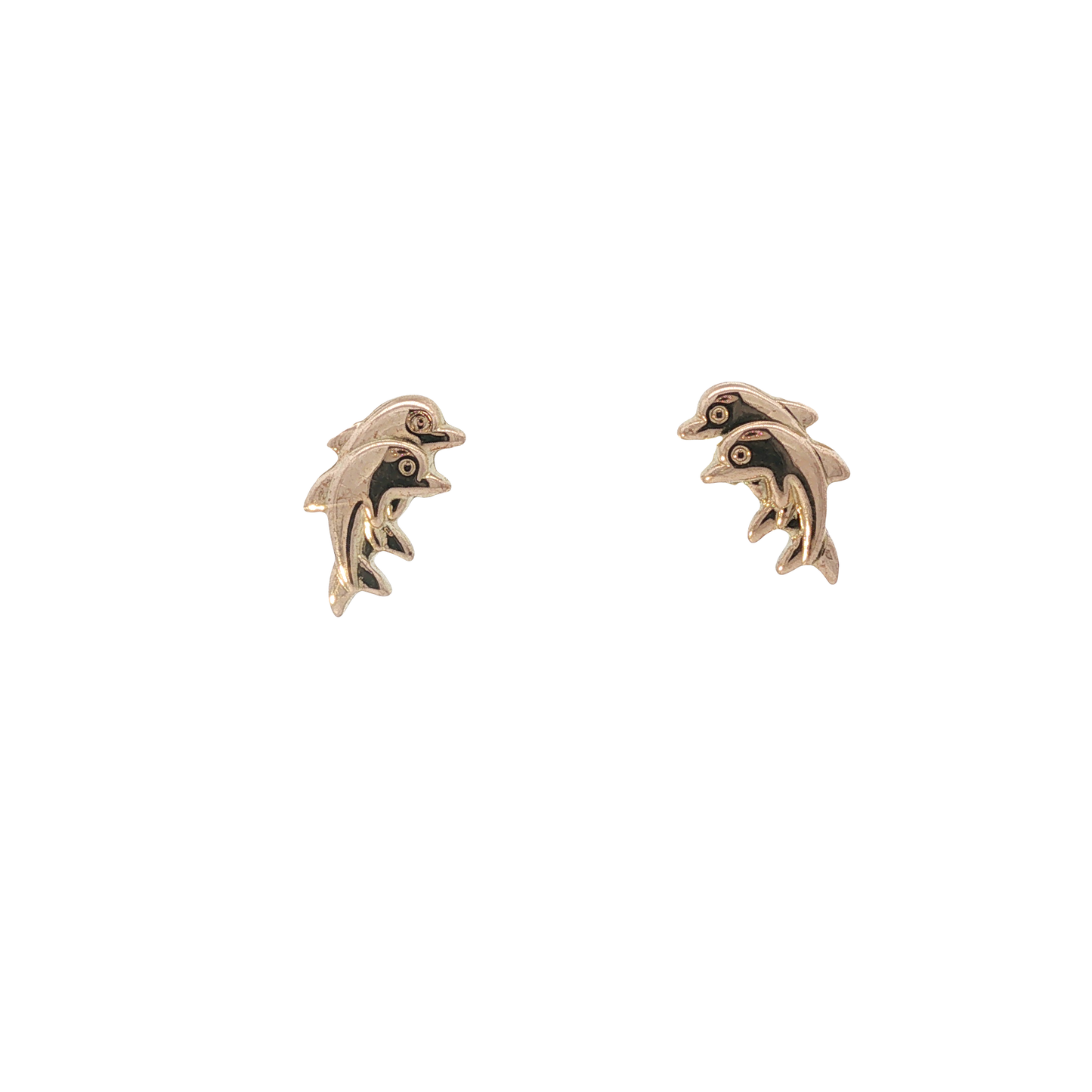Ohrstecker "Delfin" Gelbgold 333 / 8 Karat L: 10,5 mm Nr. 6941