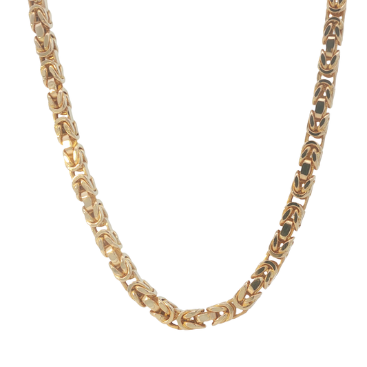 Königskette Gelbgold 585 / 14 Karat L: 66 cm Nr: 6974
