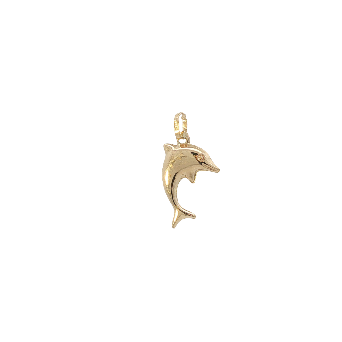 Anhänger "Delfin" Gelbgold 750 / 18 Karat L: 23 mm Nr. 6891