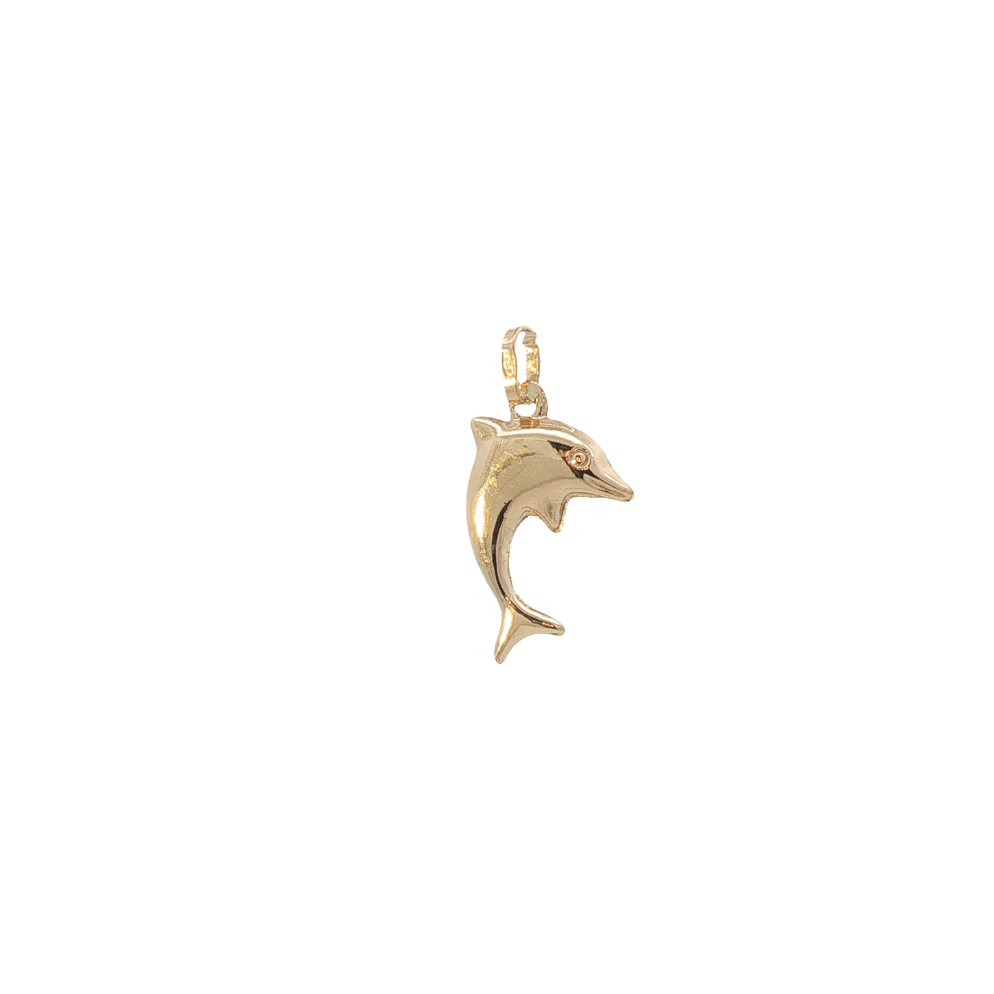 Anhänger "Delfin" Gelbgold 750 / 18 Karat L: 23 mm Nr. 6891