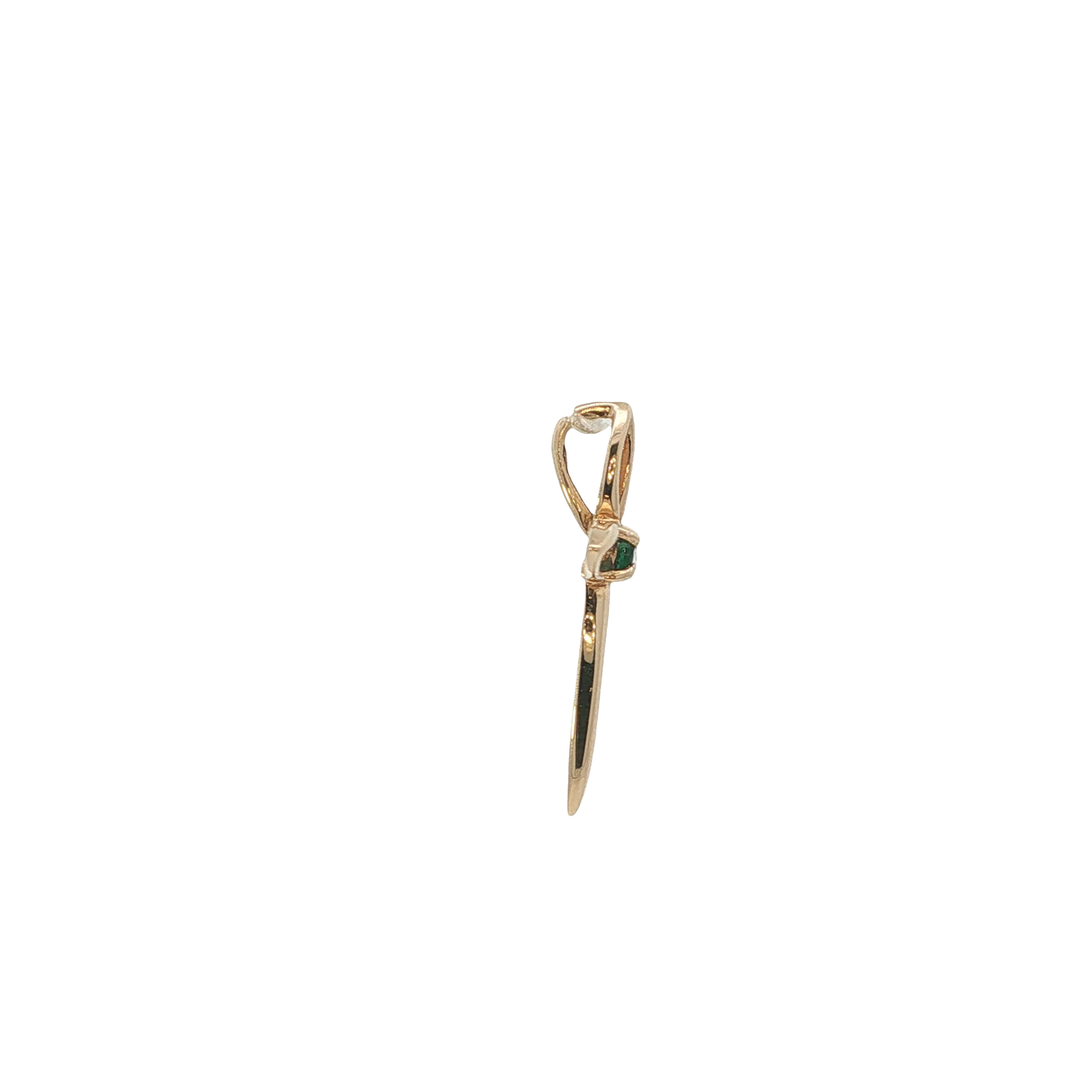 Anhänger "Kreuz" Gelbgold 585 / 14 Karat L: 23,5 Nr. 7064
