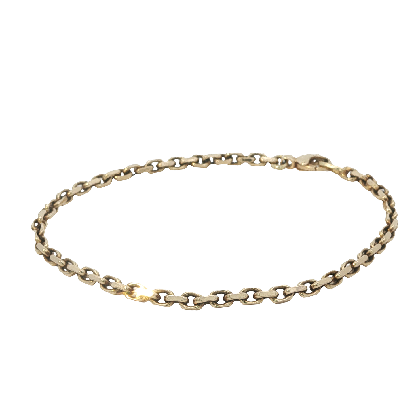 Ankerarmband Gelbgold 585 / 14 Karat L: 19 cm Nr. 7019