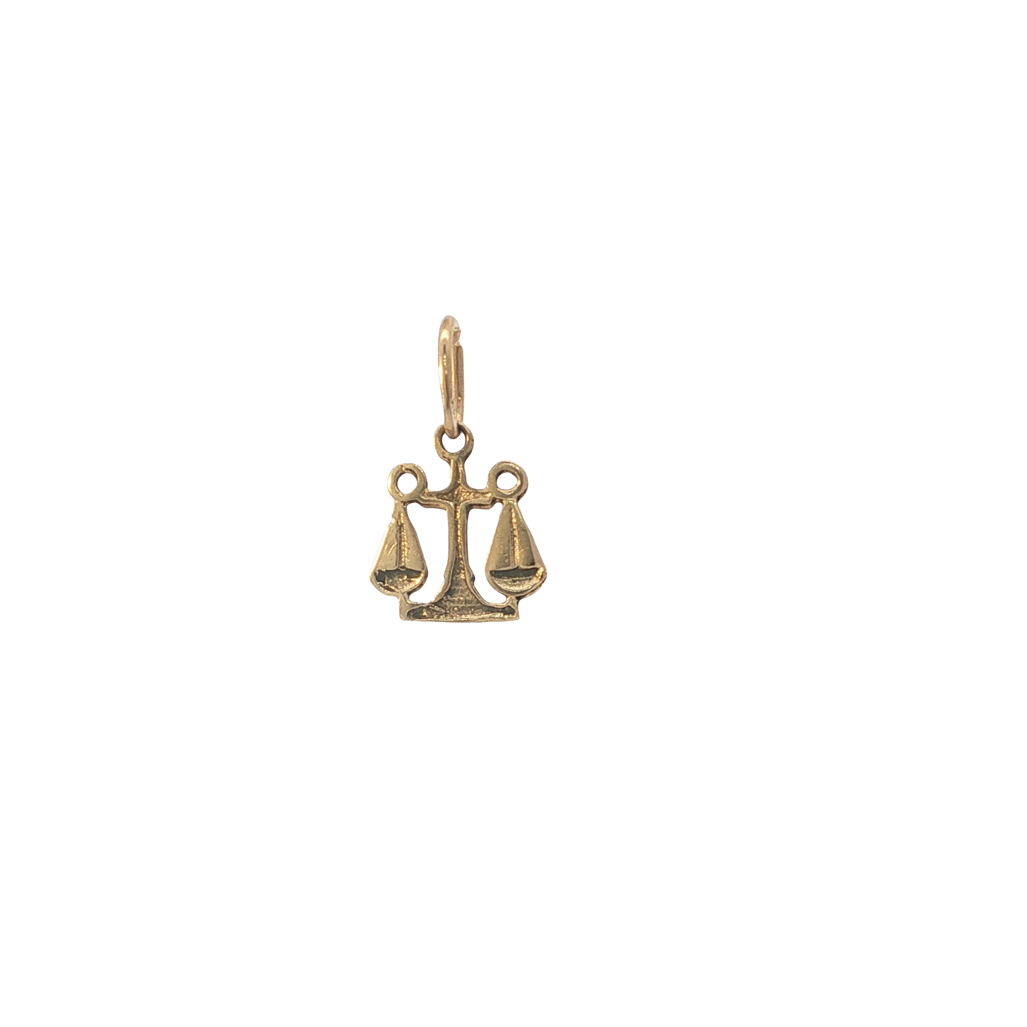 Anhänger "Waage" Gelbgold 585 / 14 Karat L: 16,5 mm Nr. 6964