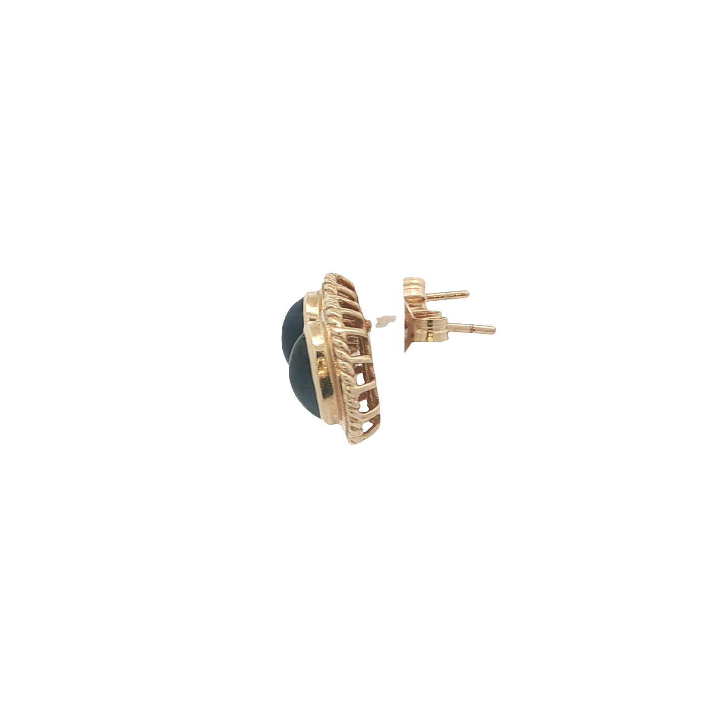 P. Ohrstecker Gelbgold 585 / 14 Karat L: 11,3 mm Nr. 6923