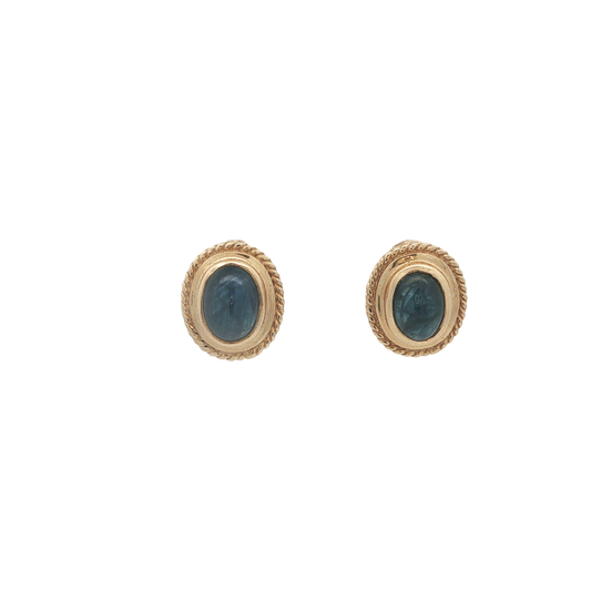 P. Ohrstecker Gelbgold 585 / 14 Karat L: 11,3 mm Nr. 6923