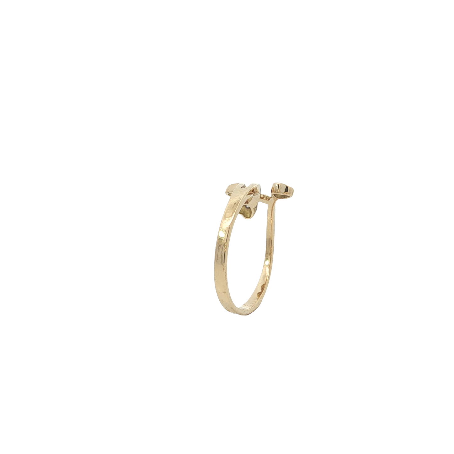 Ring Gelbgold 750 / 18 Karat mit Diamanten Gr. 54 Nr. 6933