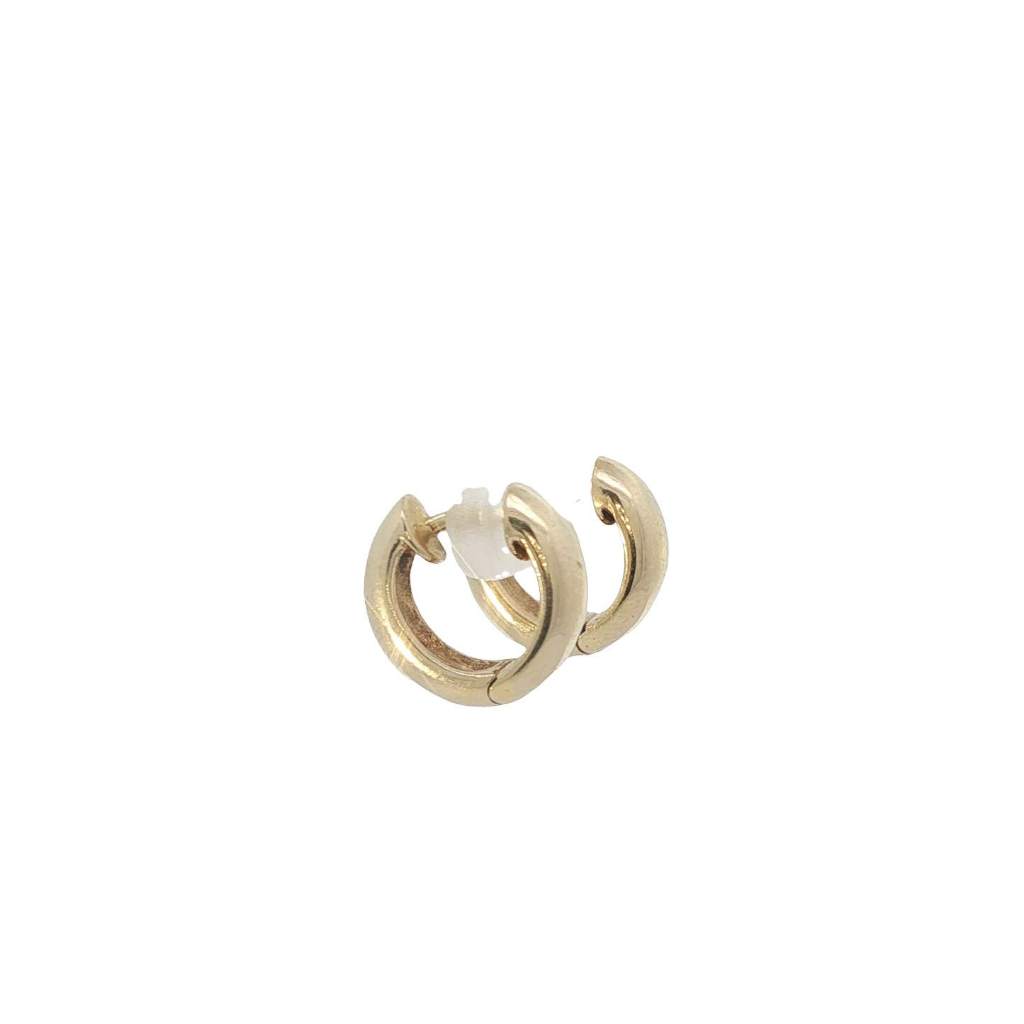 P. Creolen Gelbgold  585 / 14 Karat L: 11 mm Nr. 7087