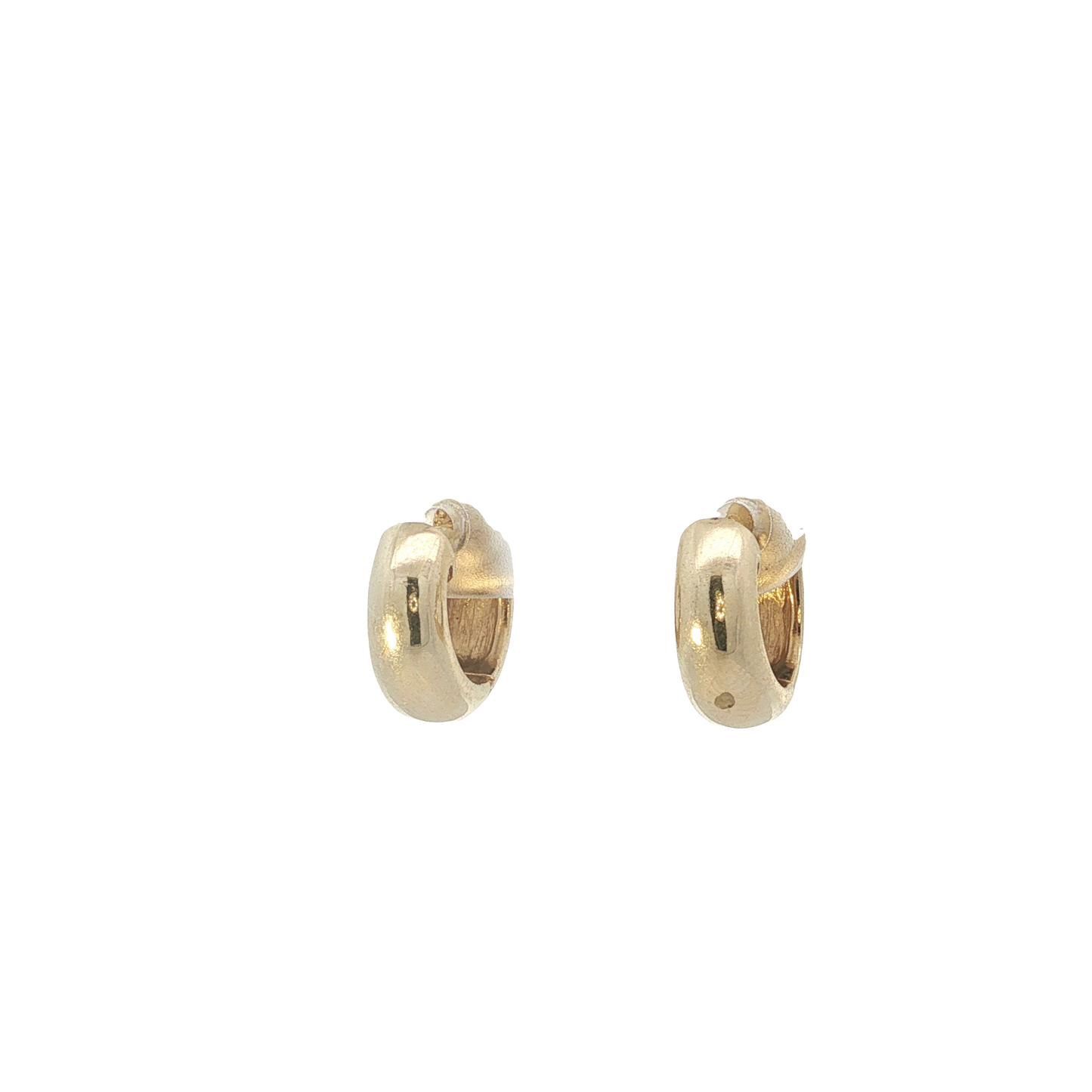 P. Creolen Gelbgold  585 / 14 Karat L: 11 mm Nr. 7087