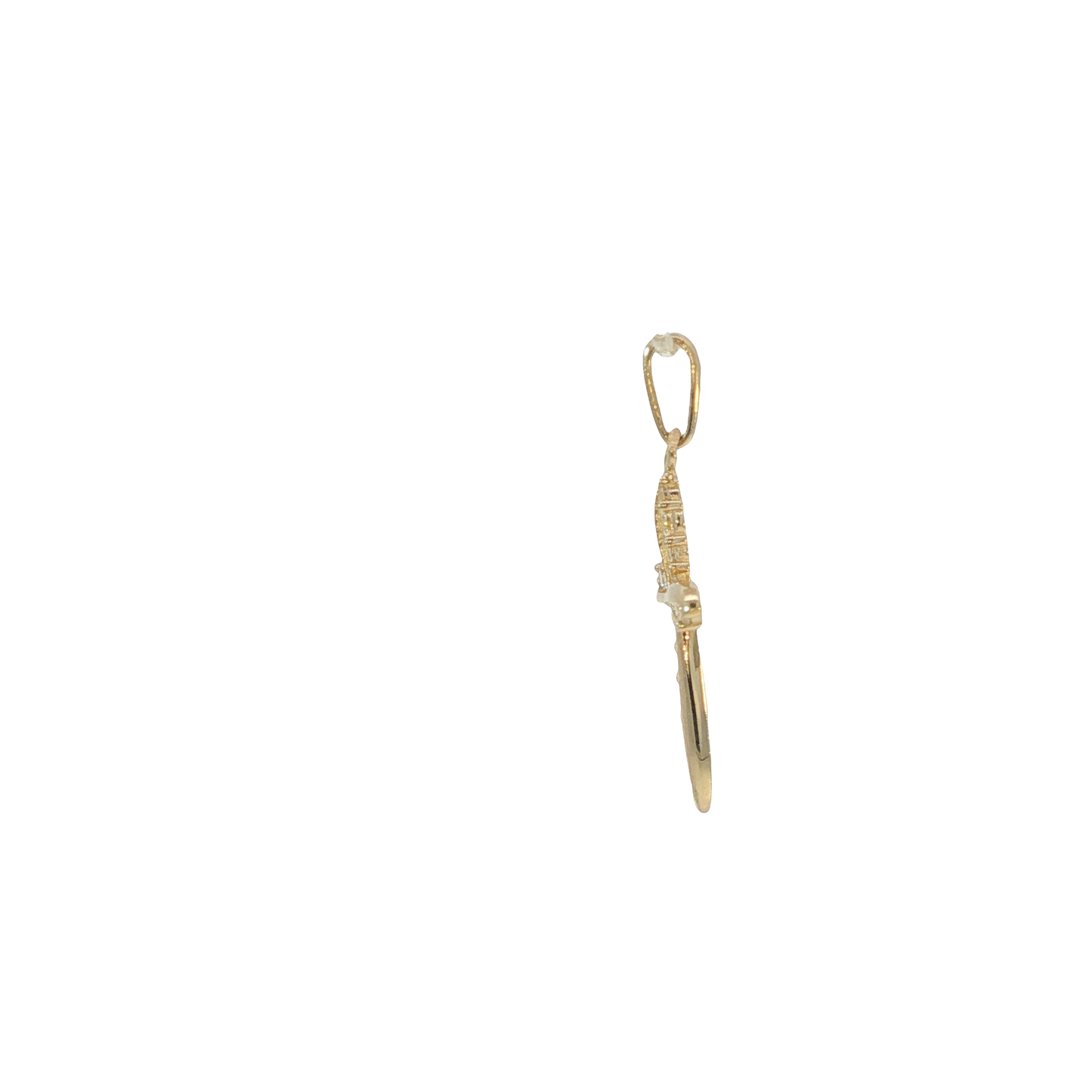 Anhänger " Kreuz" Gelbgold 585 / 14 Karat L: 23 mm Nr. 7072