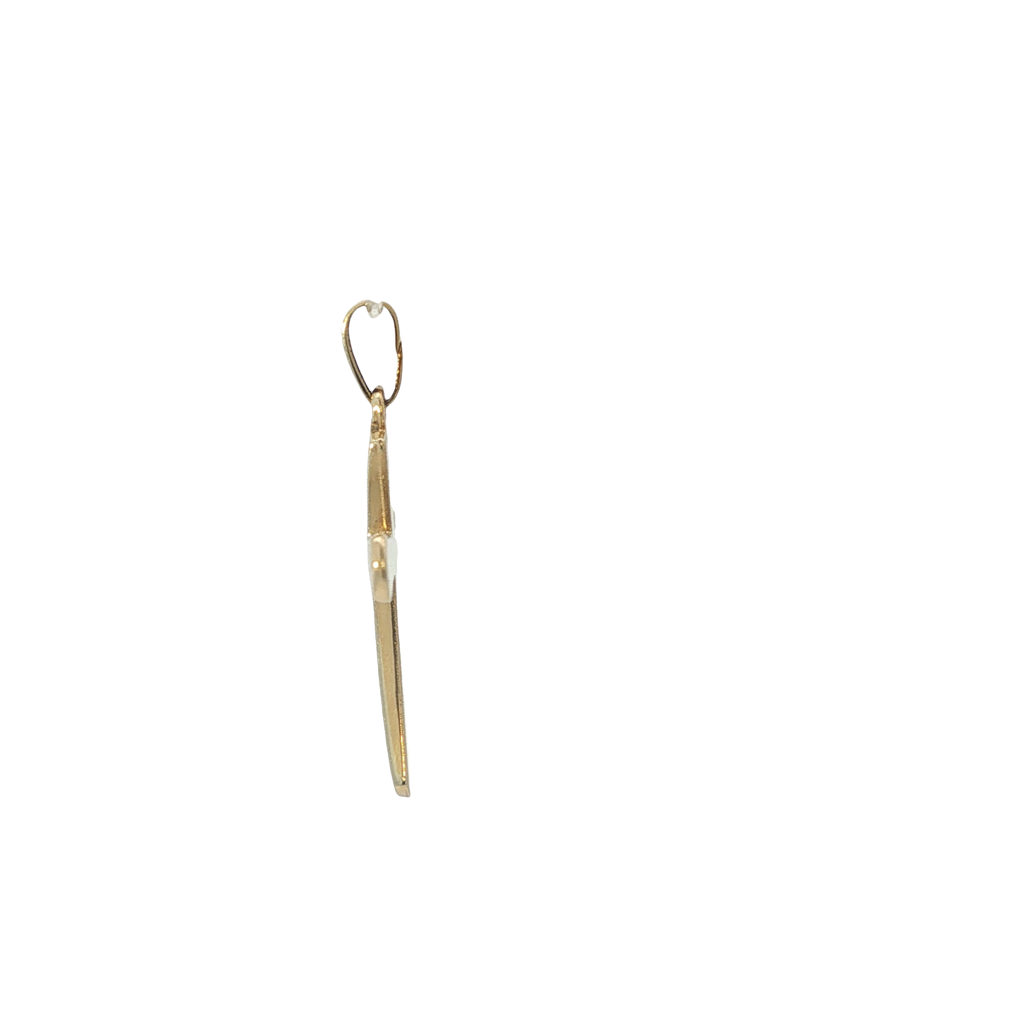 Anhänger "Kreuz" Gelbgold 585 / 14 Karat L: 27 mm, B: 14,2 mm Nr. 7096